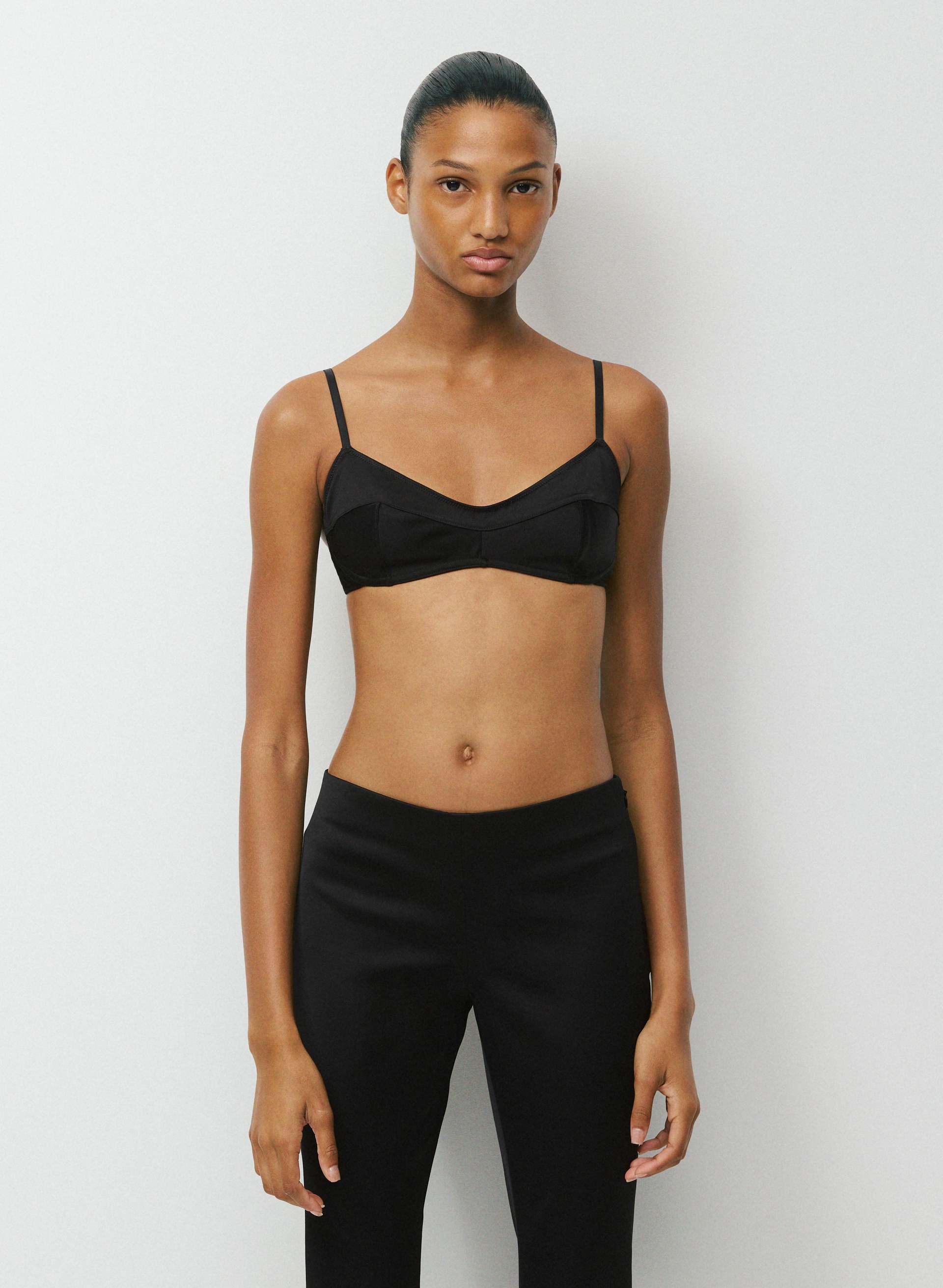 INTRIGUE SATIN BRALETTE | Aritzia