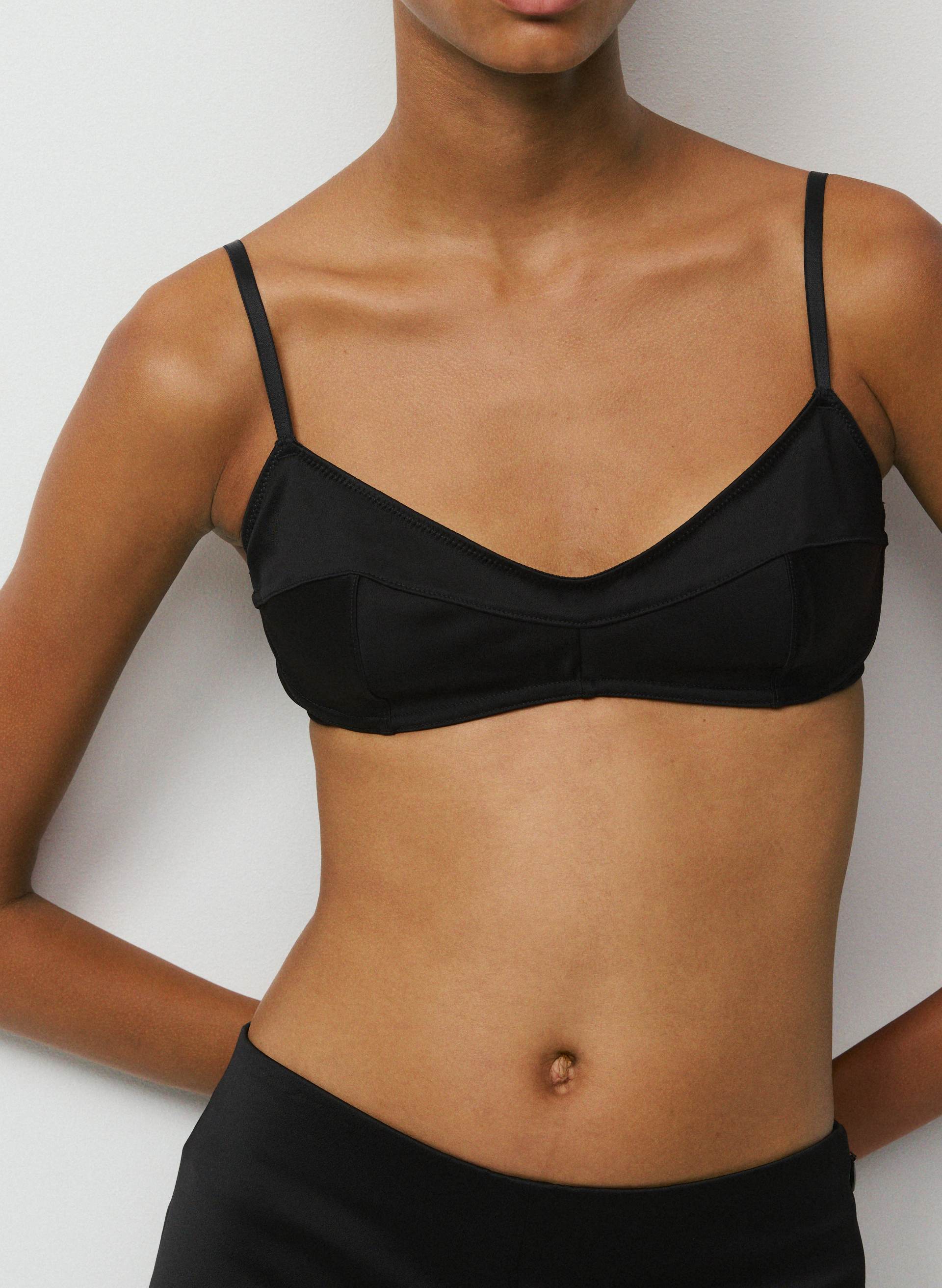 INTRIGUE SATIN BRALETTE | Aritzia