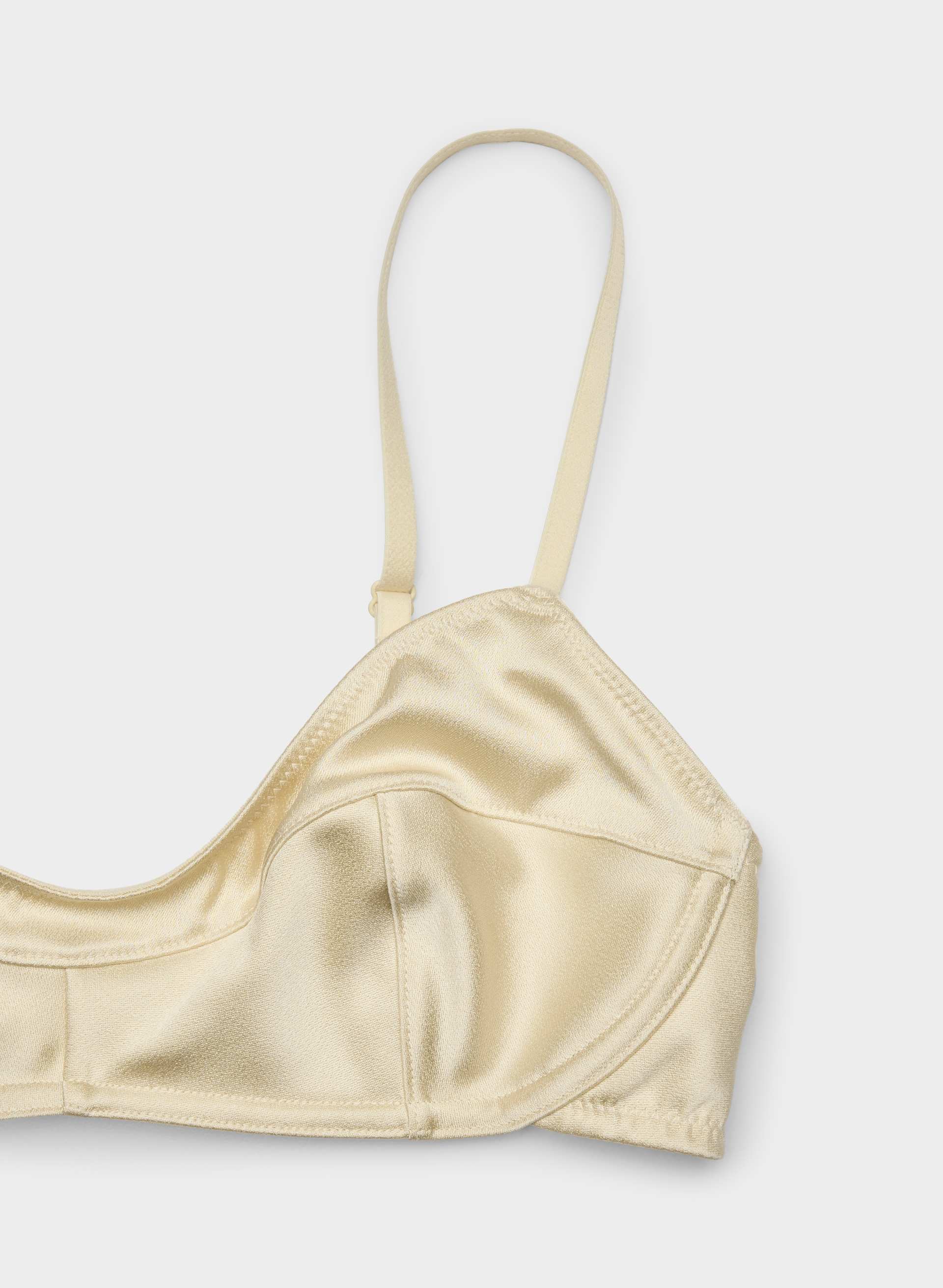 INTRIGUE SATIN BRALETTE | Aritzia