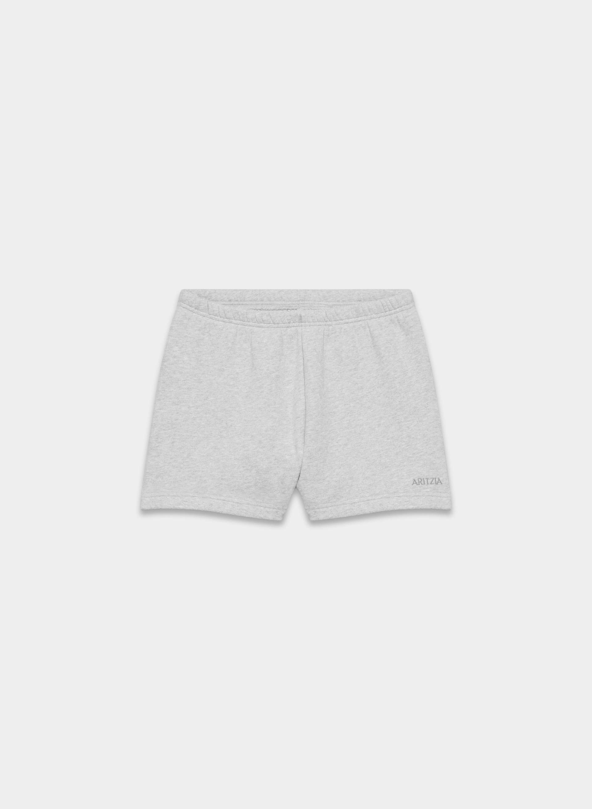 COZY SWEATFLEECE PERFECT HI-RISE MINI SHORT | Aritzia