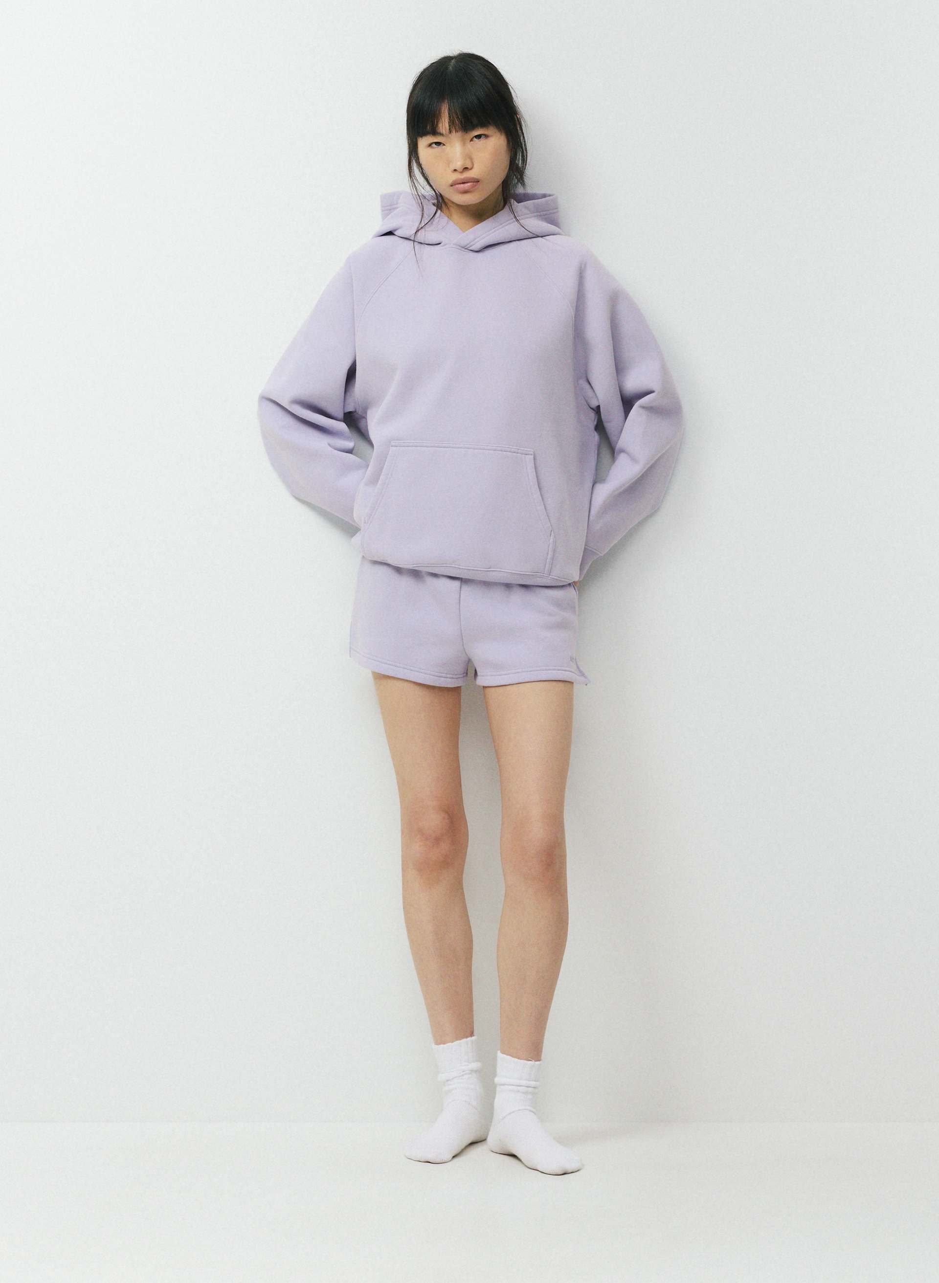 COZY SWEATFLEECE PERFECT MICRO SHORT | Aritzia