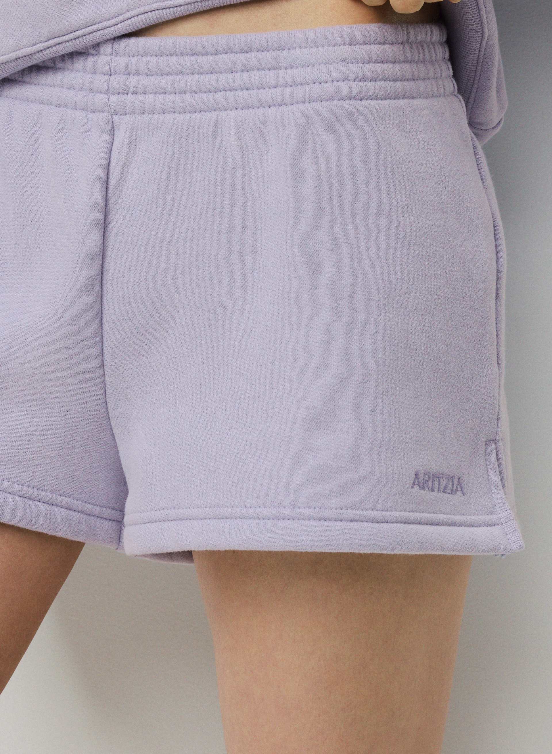 COZY SWEATFLEECE PERFECT MICRO SHORT | Aritzia