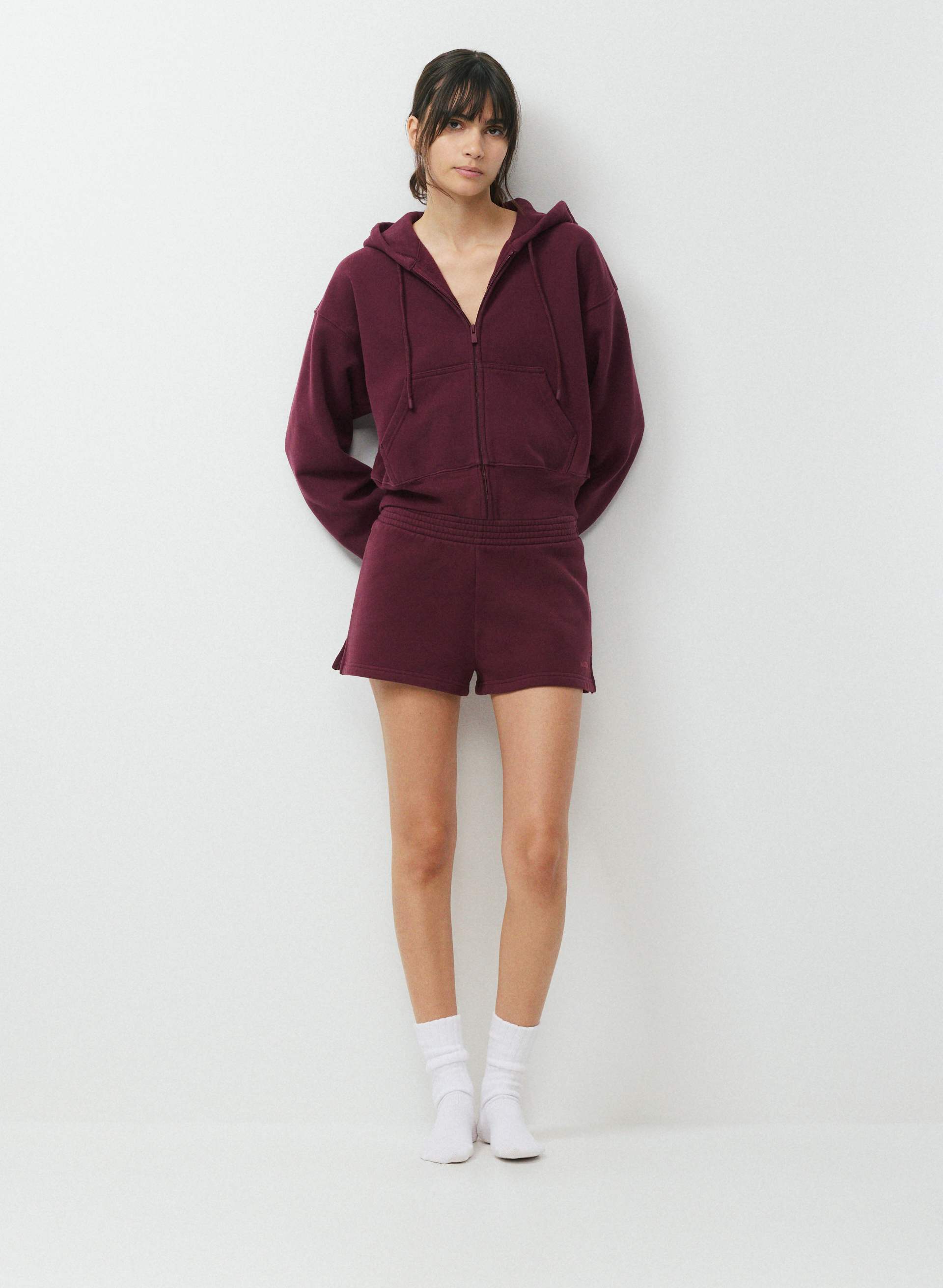 COZY SWEATFLEECE PERFECT MICRO SHORT | Aritzia