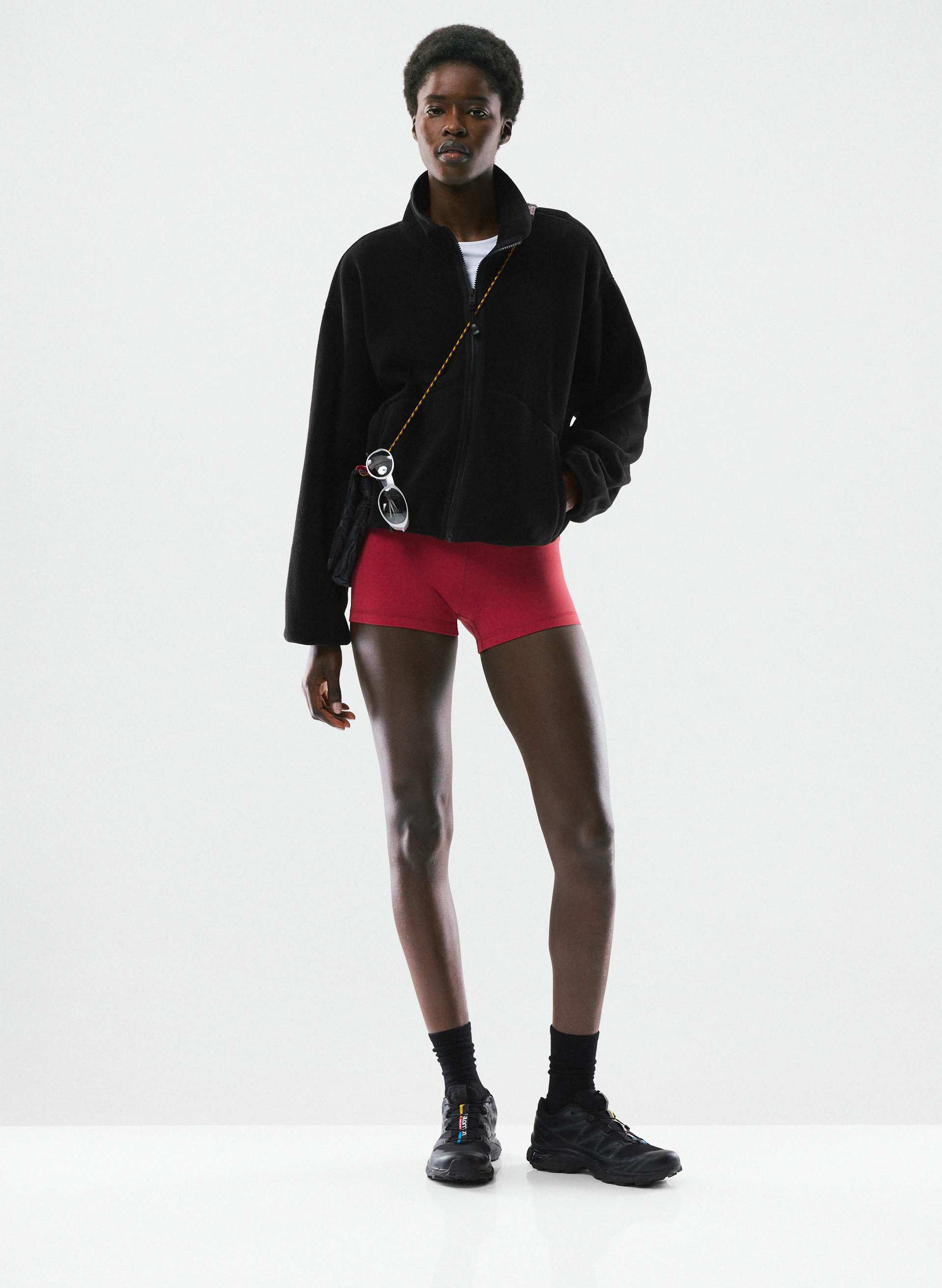 BUTTER CHEEKY HI-RISE 3" SHORT - Sweat-wicking high-rise cheeky bike shorts. 