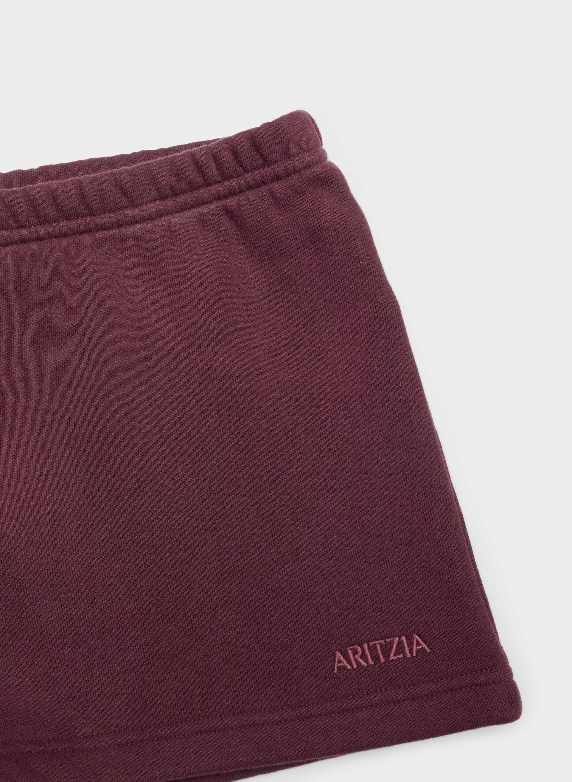 COZY SWEATFLEECE BOYFRIEND LO-RISE MINI SHORT | Aritzia