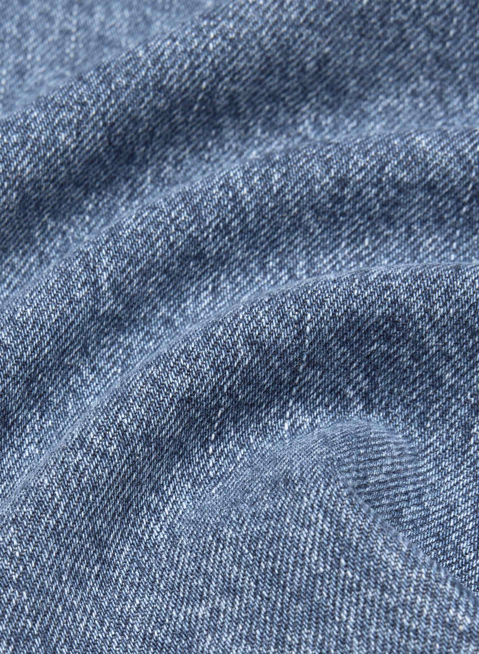 SHORT PUBLICITY SOUS LE GENOU EN DENIM | Aritzia