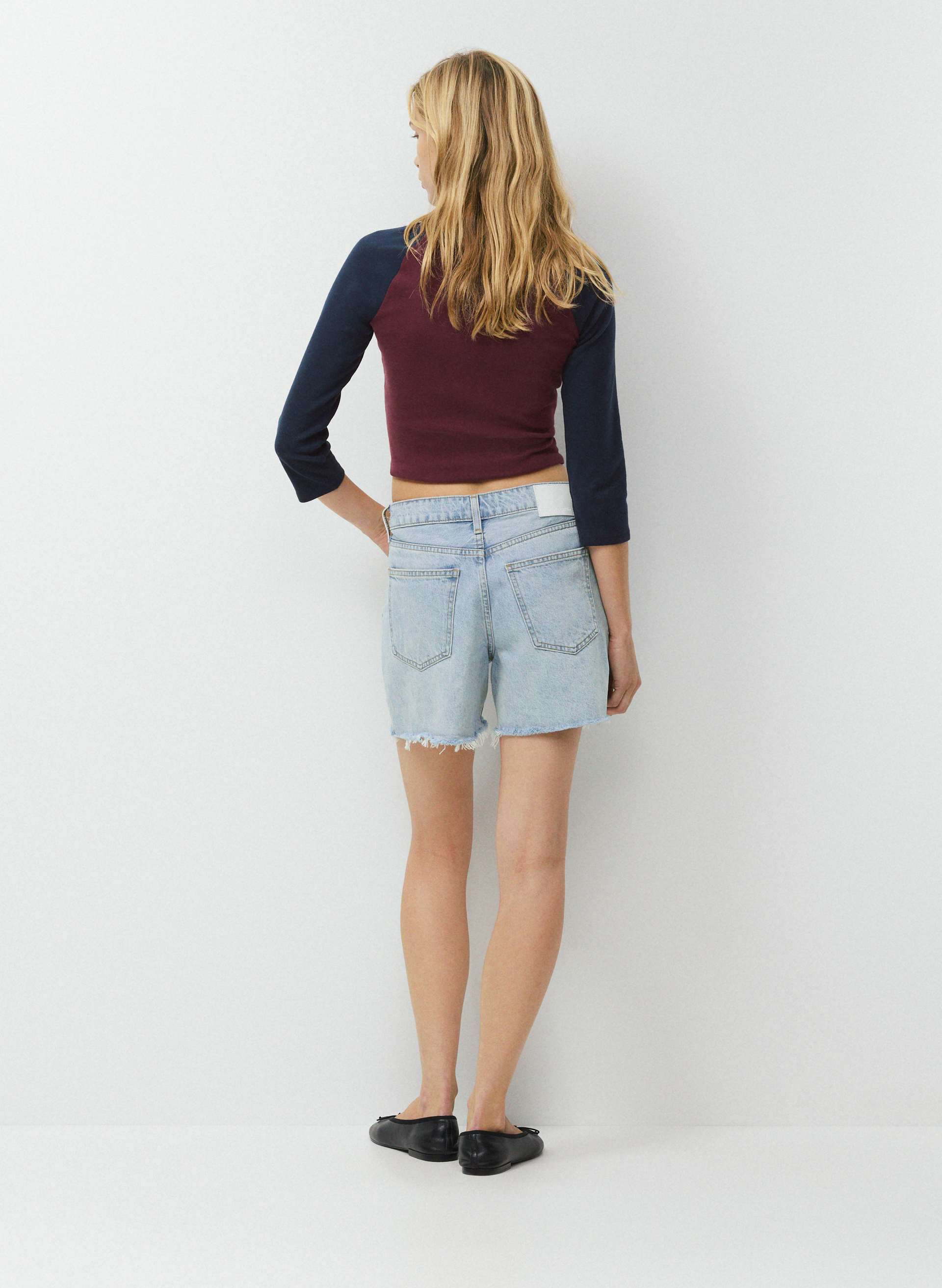 THE EX-BOYFRIEND HI MID-THIGH DENIM SHORT | Aritzia