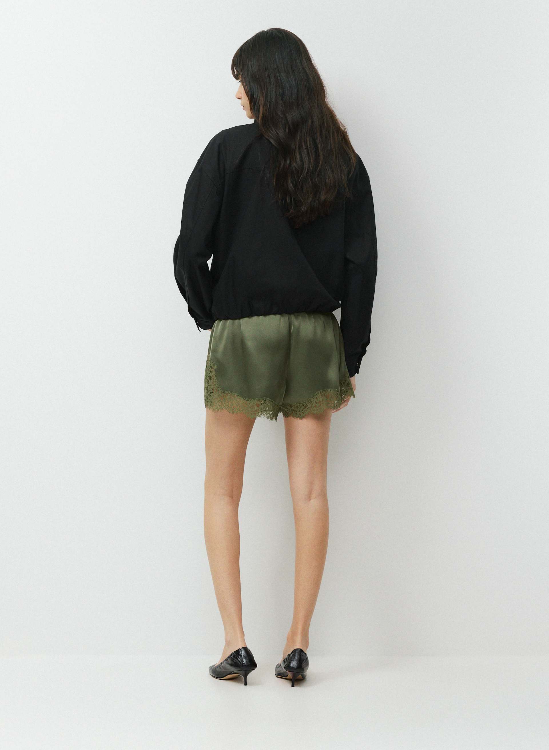 WHIMSY SATIN SHORT | Aritzia