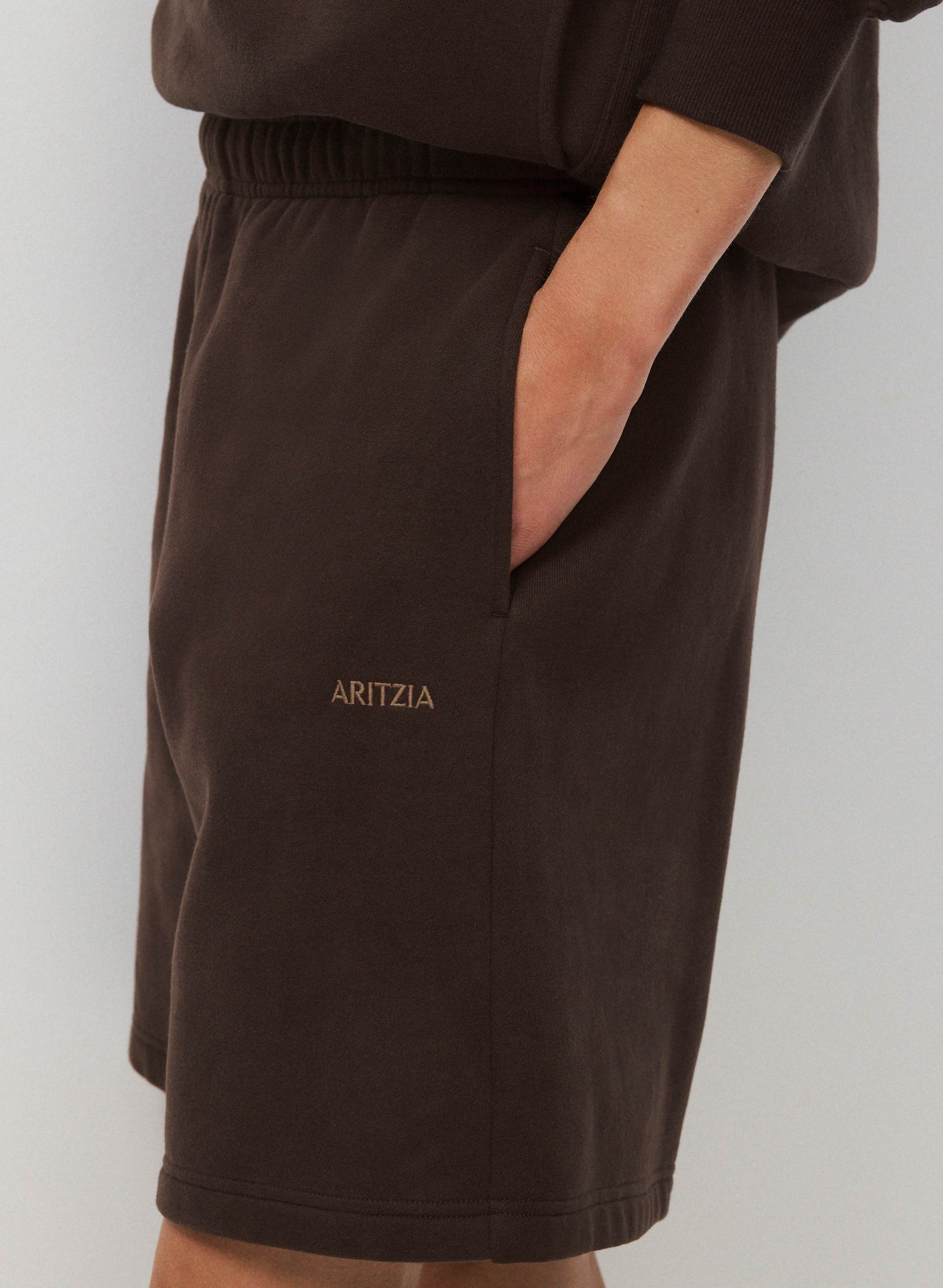 COZY SWEATFLEECE MEGA ABOVE-KNEE SHORT | Aritzia