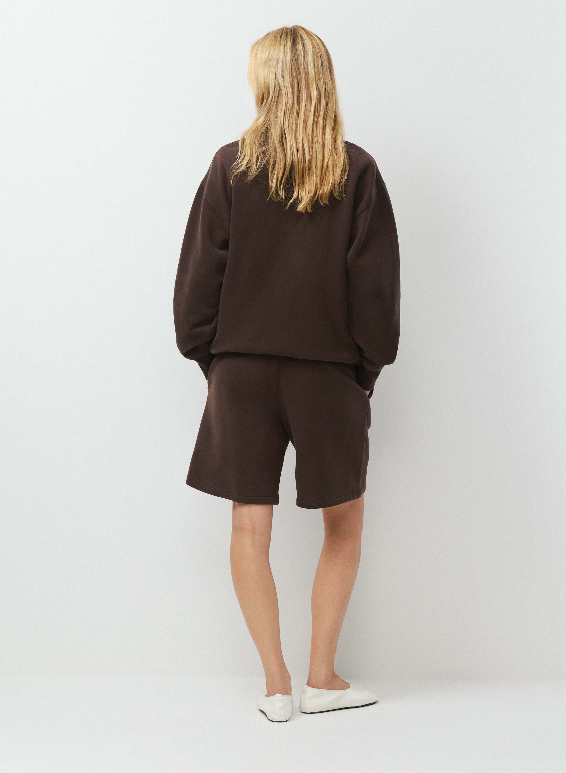 COZY SWEATFLEECE MEGA ABOVE-KNEE SHORT | Aritzia