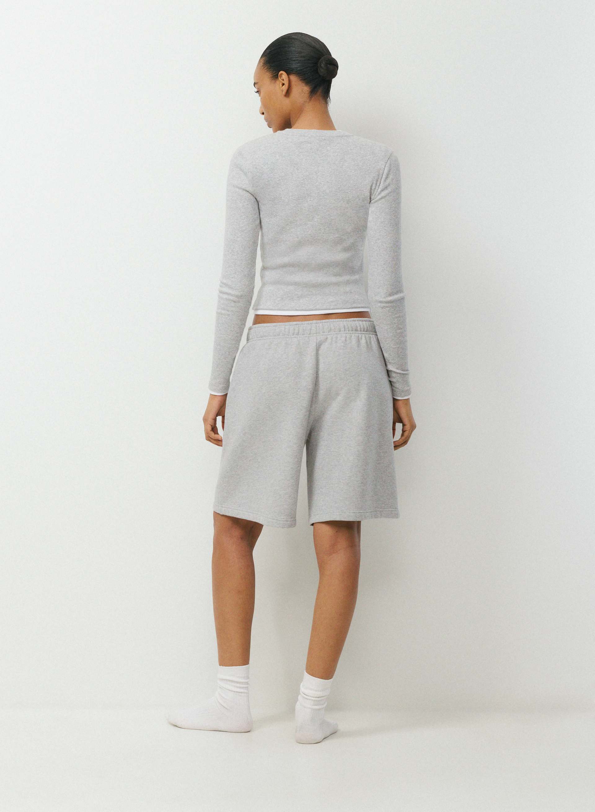 COZY SWEATFLEECE MEGA ABOVE-KNEE SHORT | Aritzia