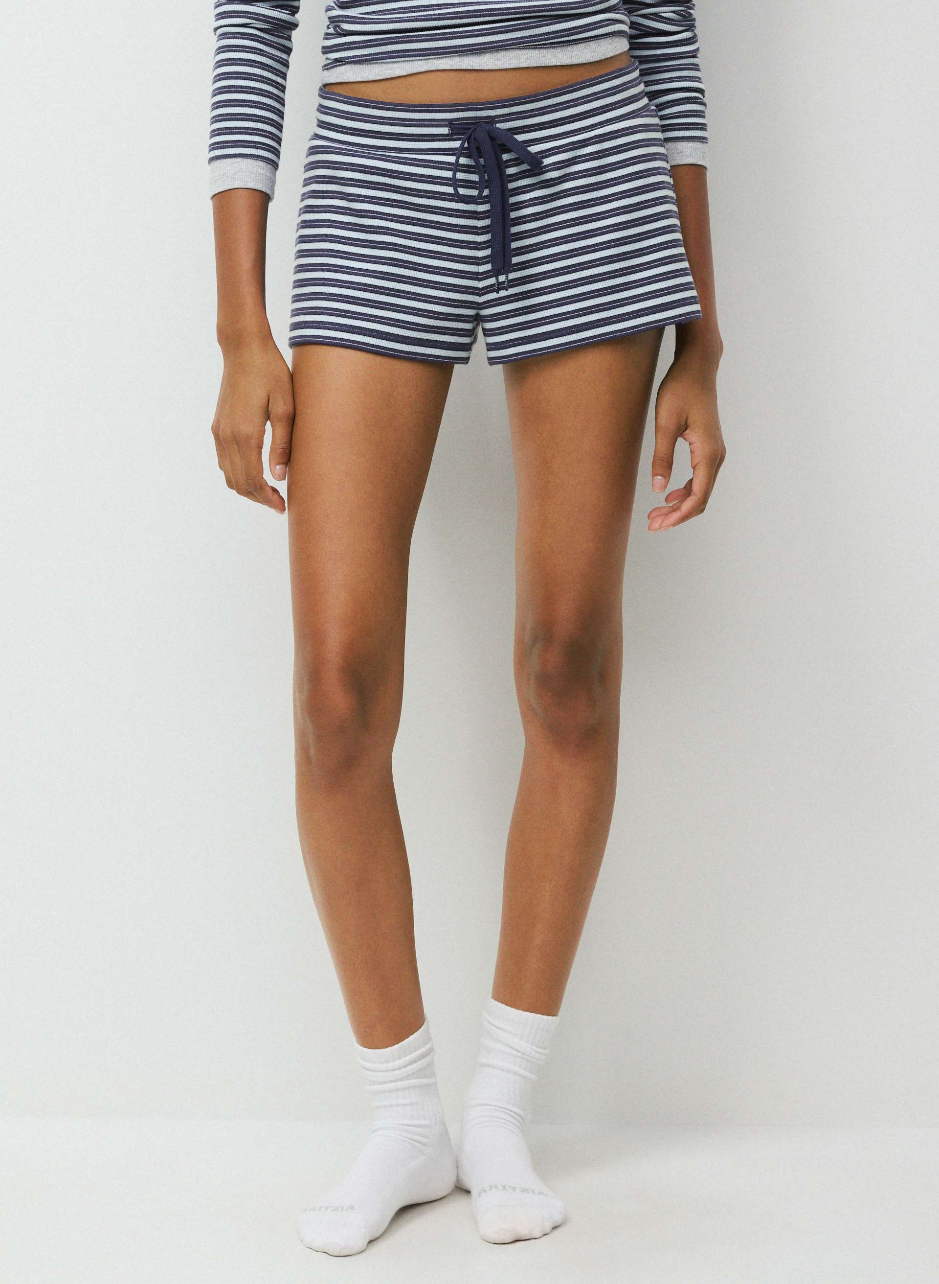 HOMESTRETCH™ RIB HAPPEN SHORT | Aritzia