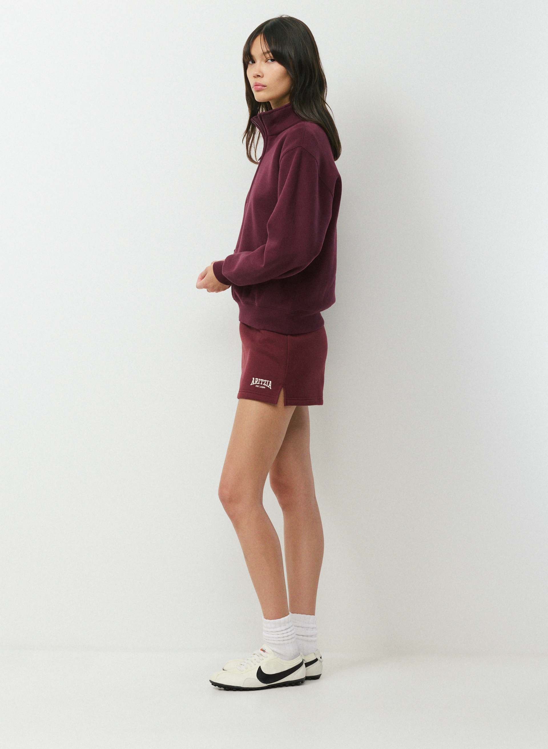 COZY SWEATFLEECE PERFECT MICRO SHORT | Aritzia