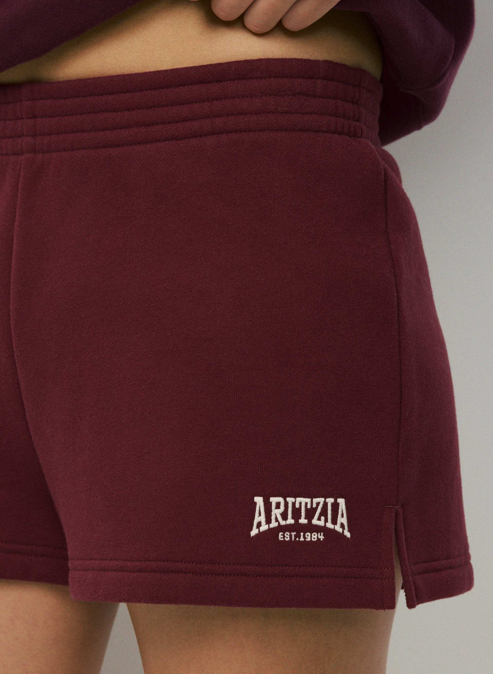 COZY SWEATFLEECE PERFECT MICRO SHORT | Aritzia