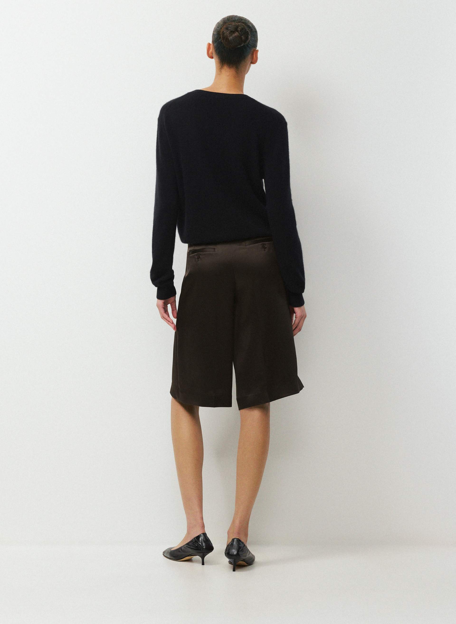 ボーダーズアットバルコニー SATIN SHORT PANTS ボーダーズアットバルコニー SATIN SHORT PANTS Zafra Satin Mini