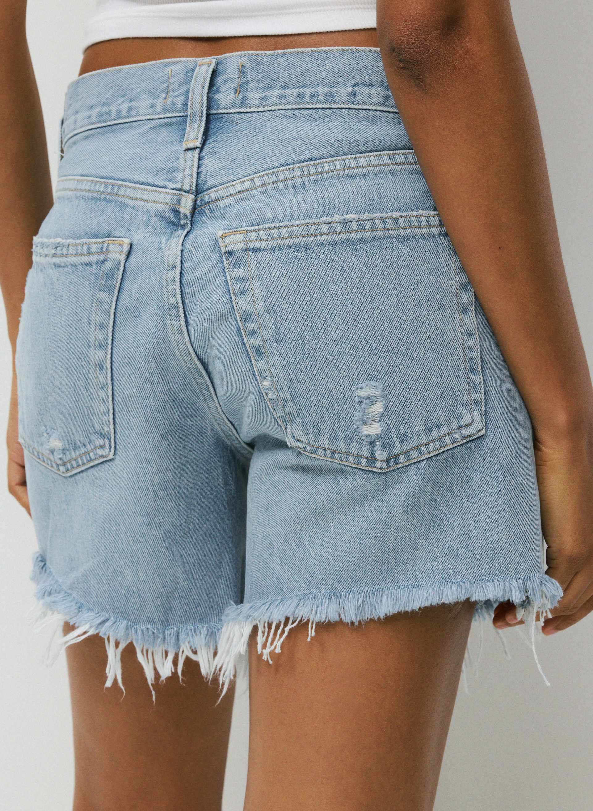 SHORT PARKER LONG EN JEAN | Aritzia