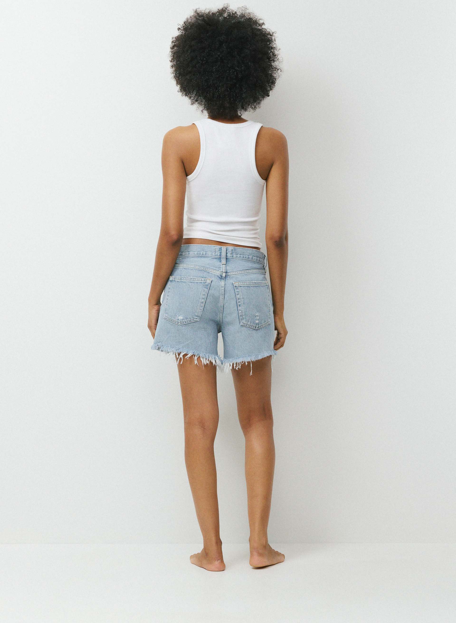 SHORT PARKER LONG EN JEAN | Aritzia