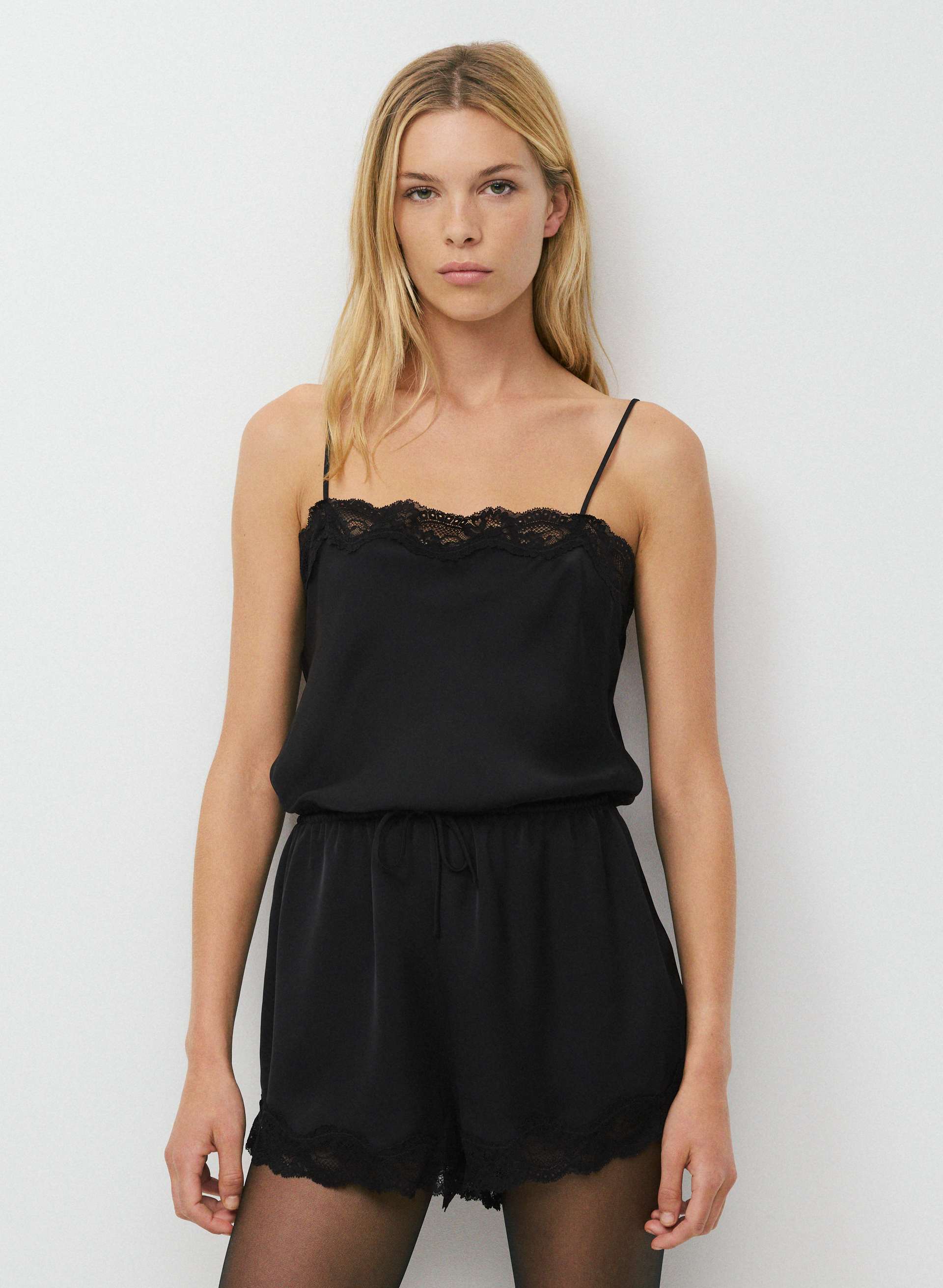 Pulse Satin Romper | Aritzia US