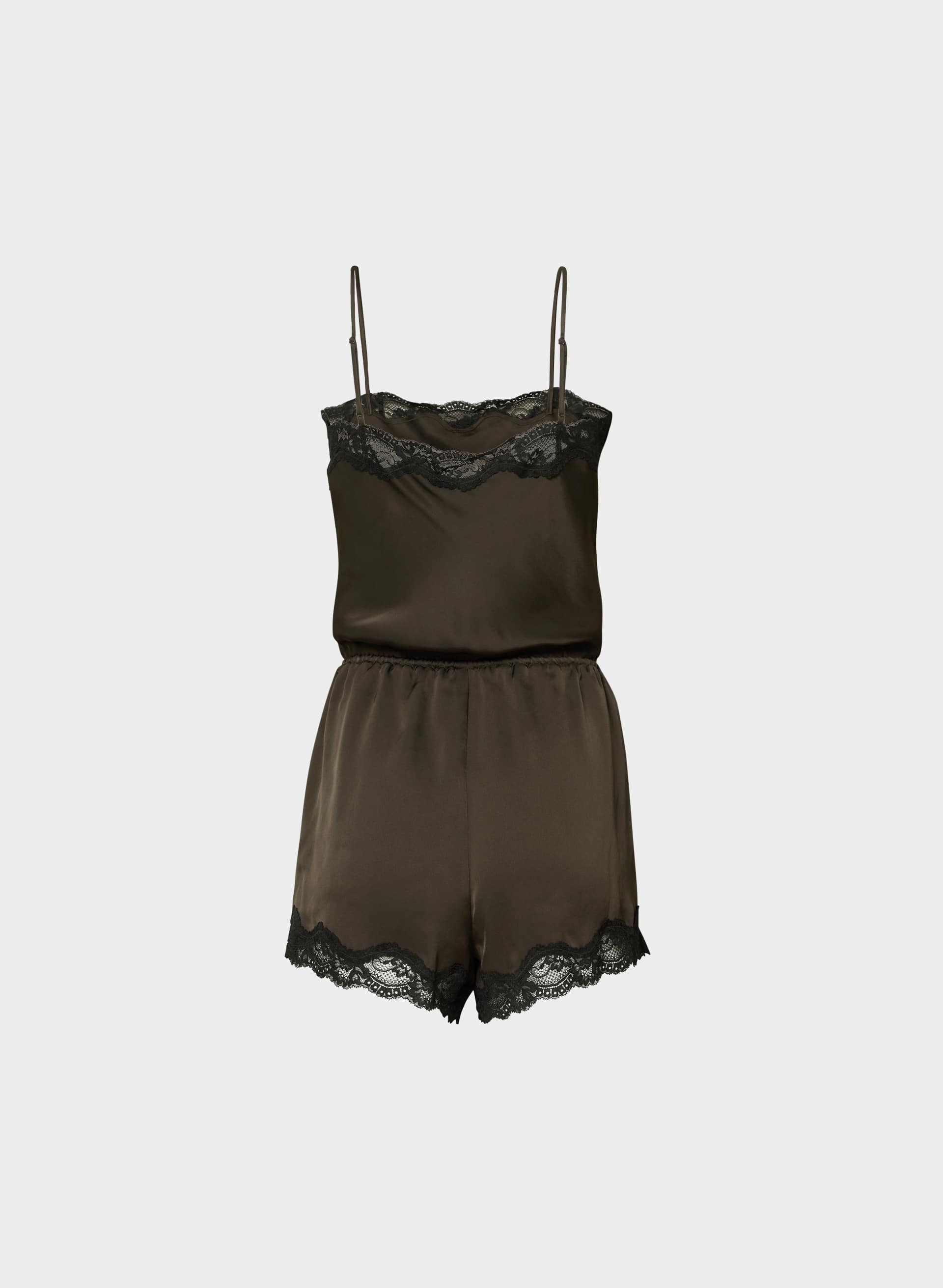 Pulse Satin Romper | Aritzia US