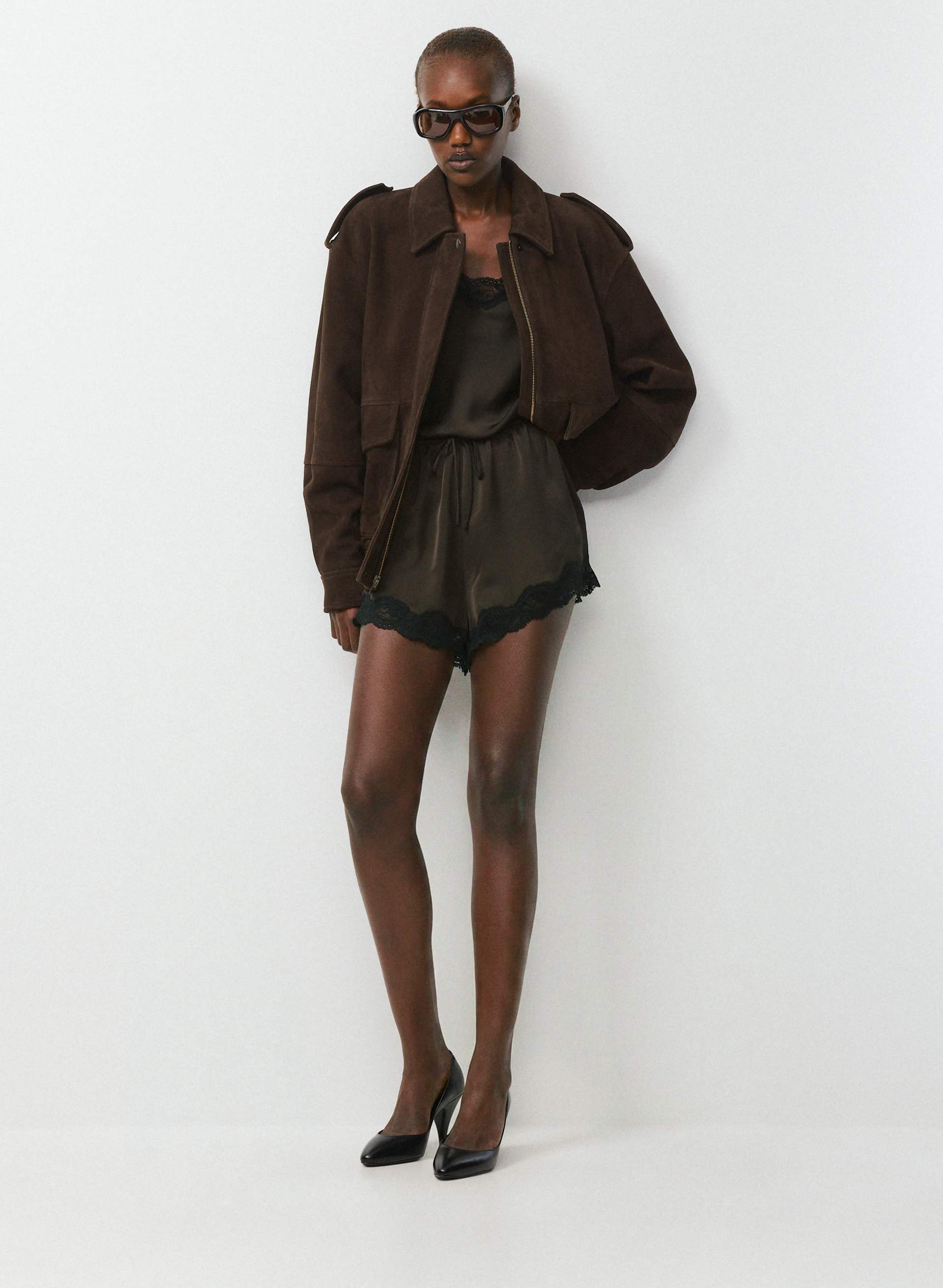 Pulse Satin Romper | Aritzia US
