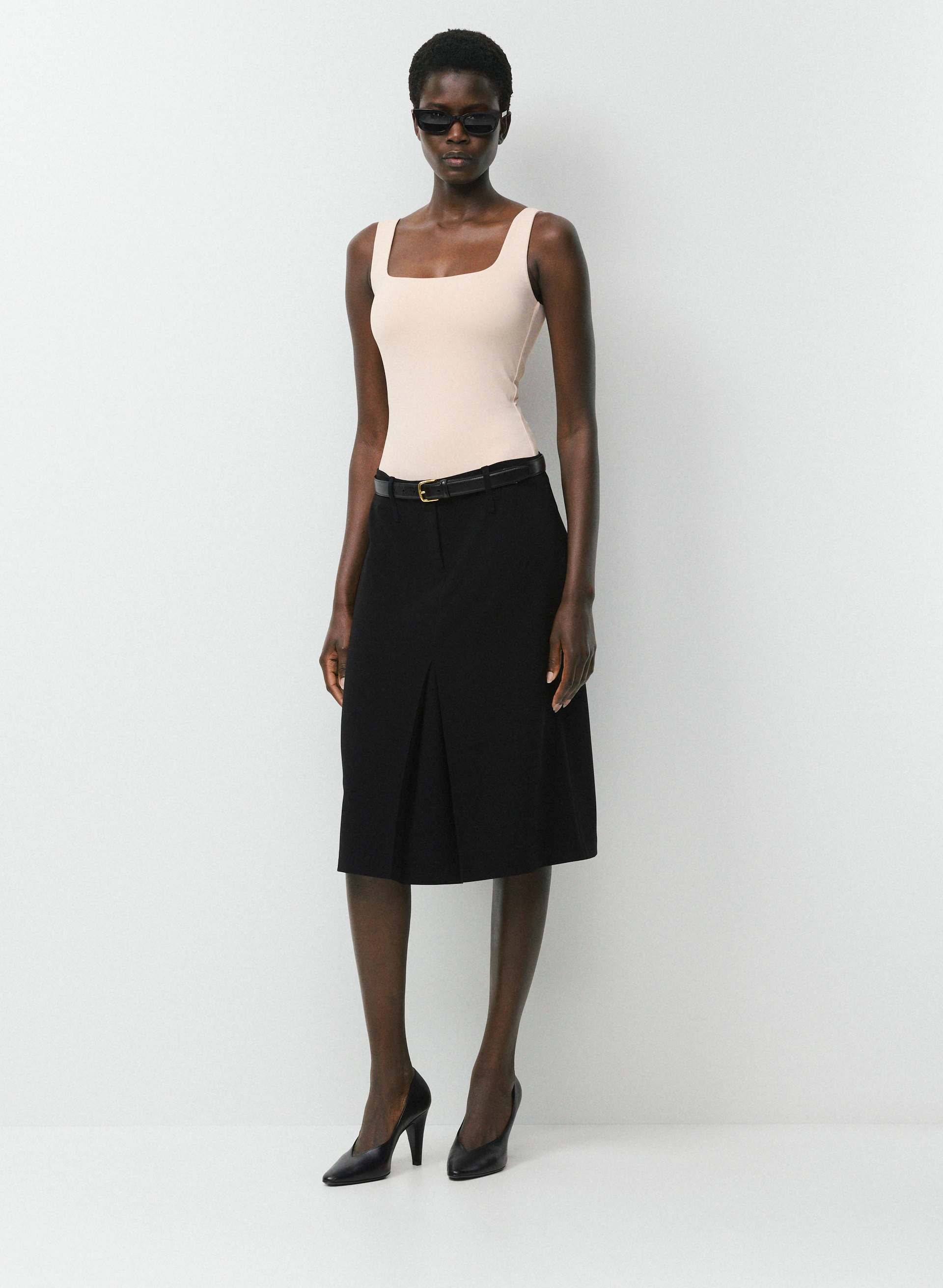 ORIGINAL CONTOUR PURSUE SQUARENECK BODYSUIT | Aritzia