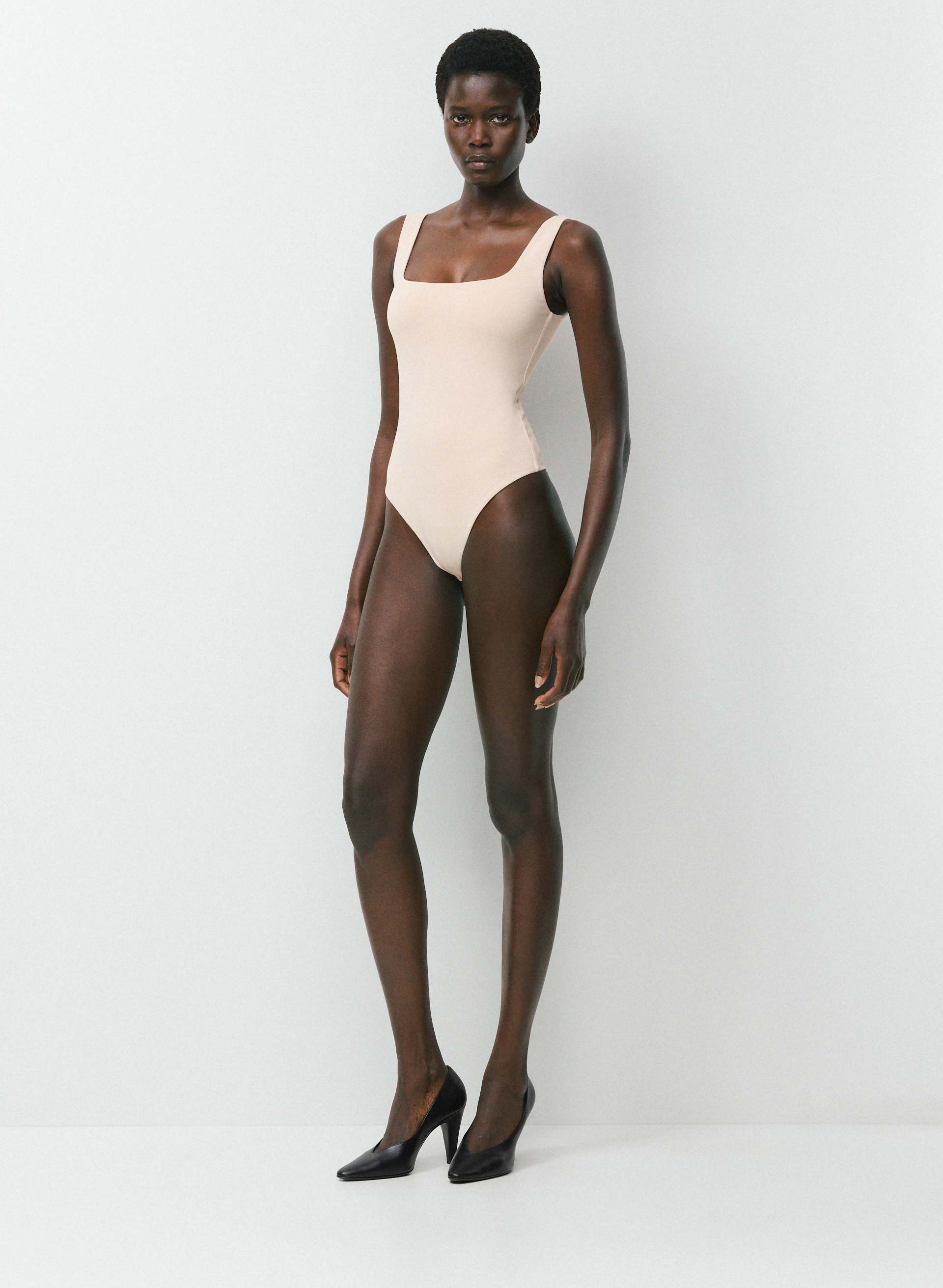 ORIGINAL CONTOUR PURSUE SQUARENECK BODYSUIT | Aritzia