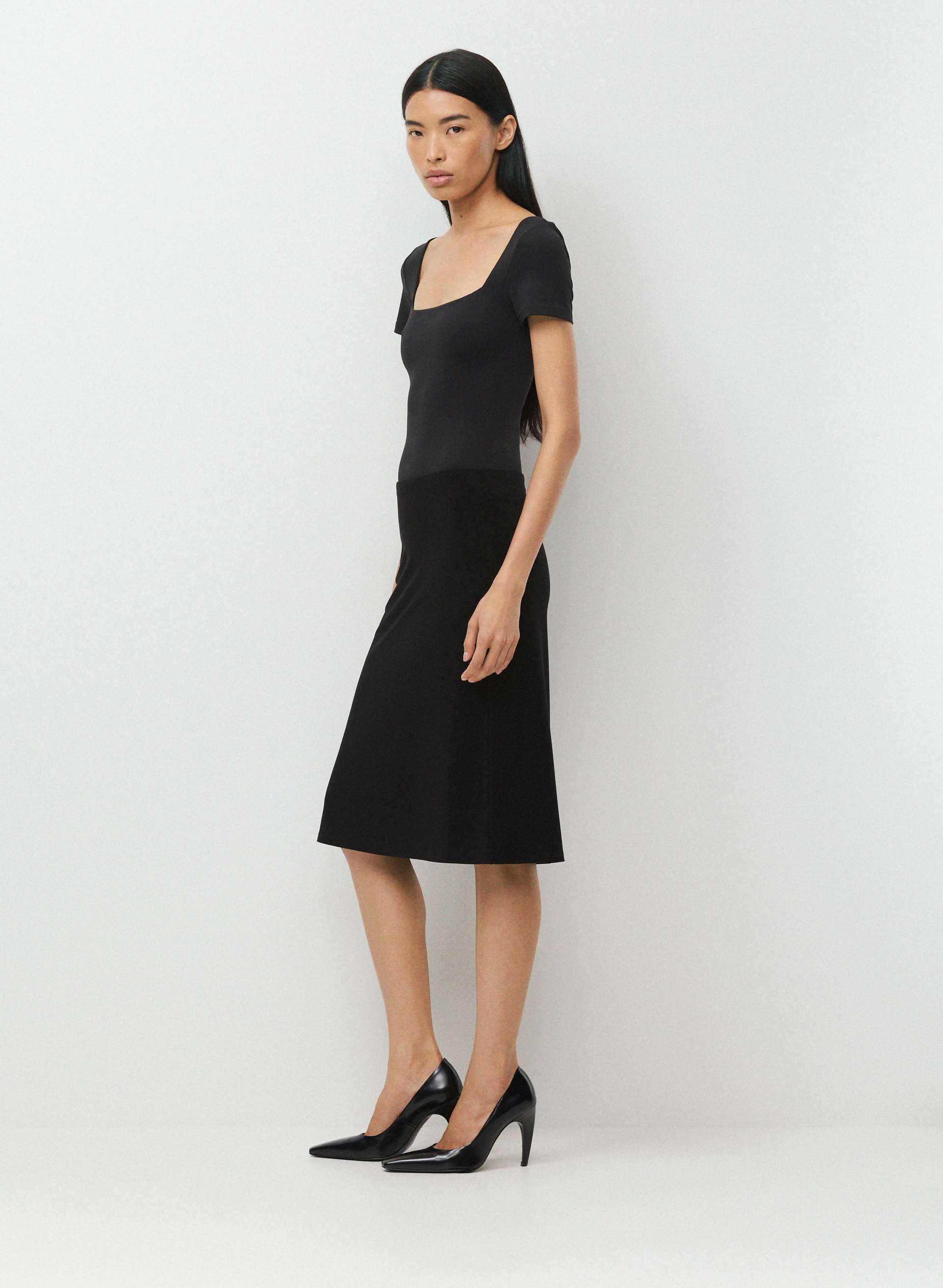 ORIGINAL CONTOUR MANNER SQUARENECK BODYSUIT | Aritzia