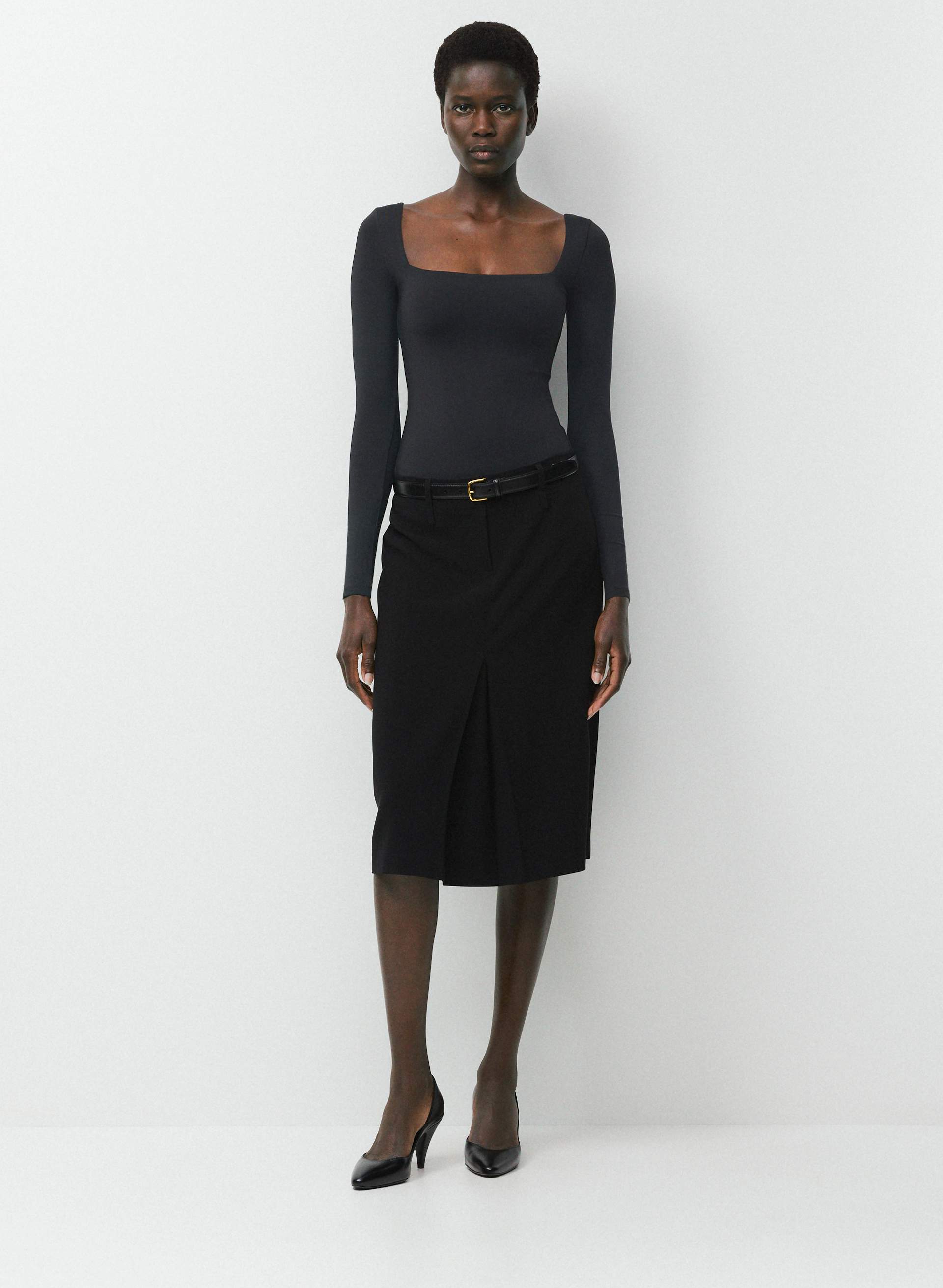 ORIGINAL CONTOUR HEADWAY SQUARENECK BODYSUIT | Aritzia