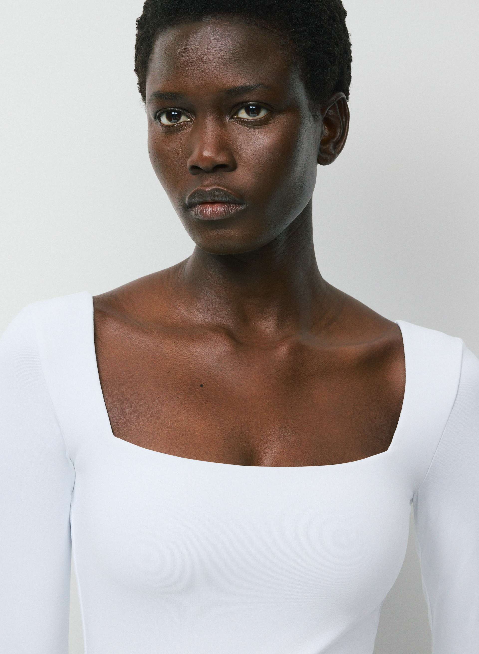 ORIGINAL CONTOUR HEADWAY SQUARENECK BODYSUIT | Aritzia