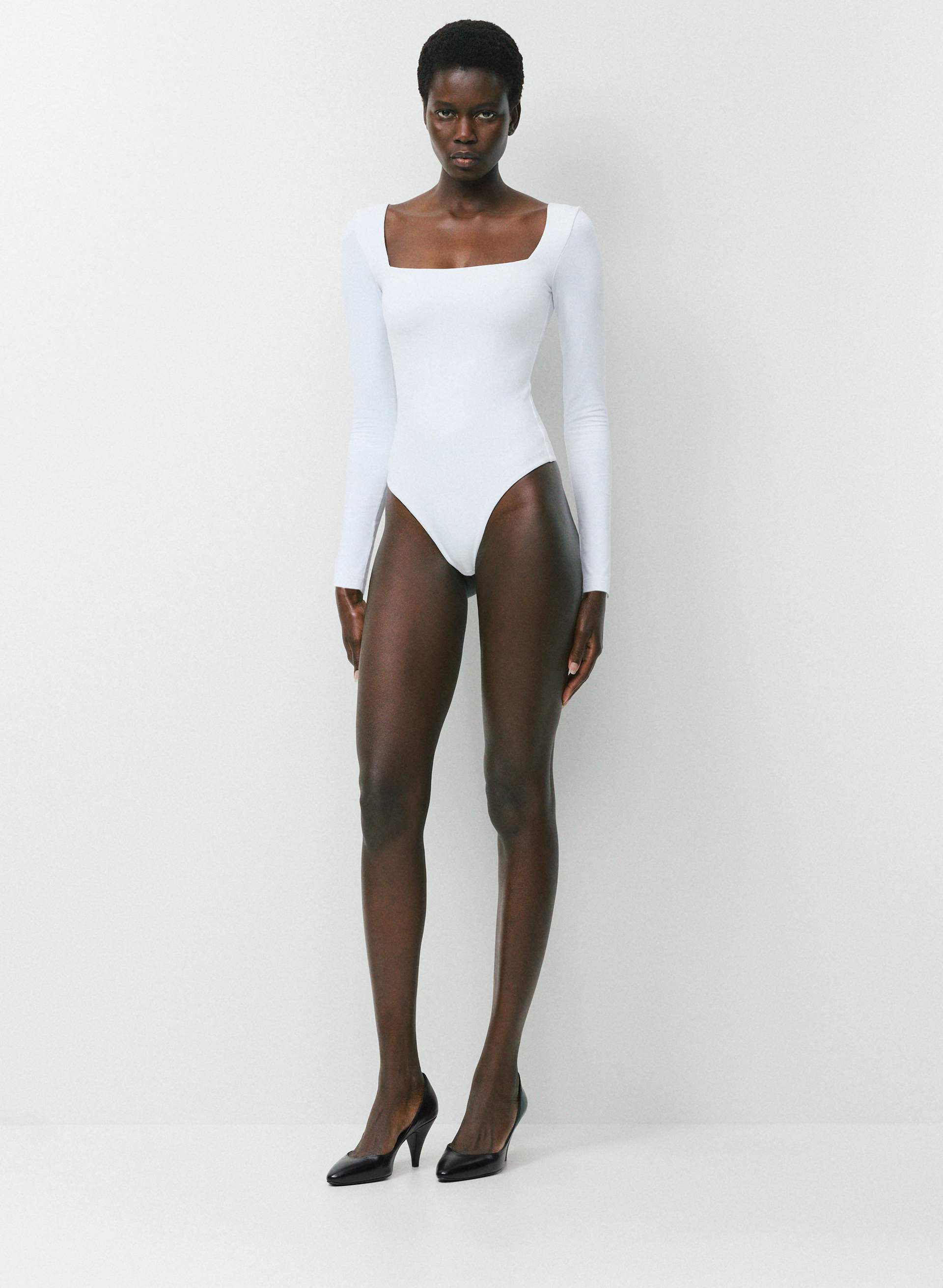 ORIGINAL CONTOUR HEADWAY SQUARENECK BODYSUIT | Aritzia