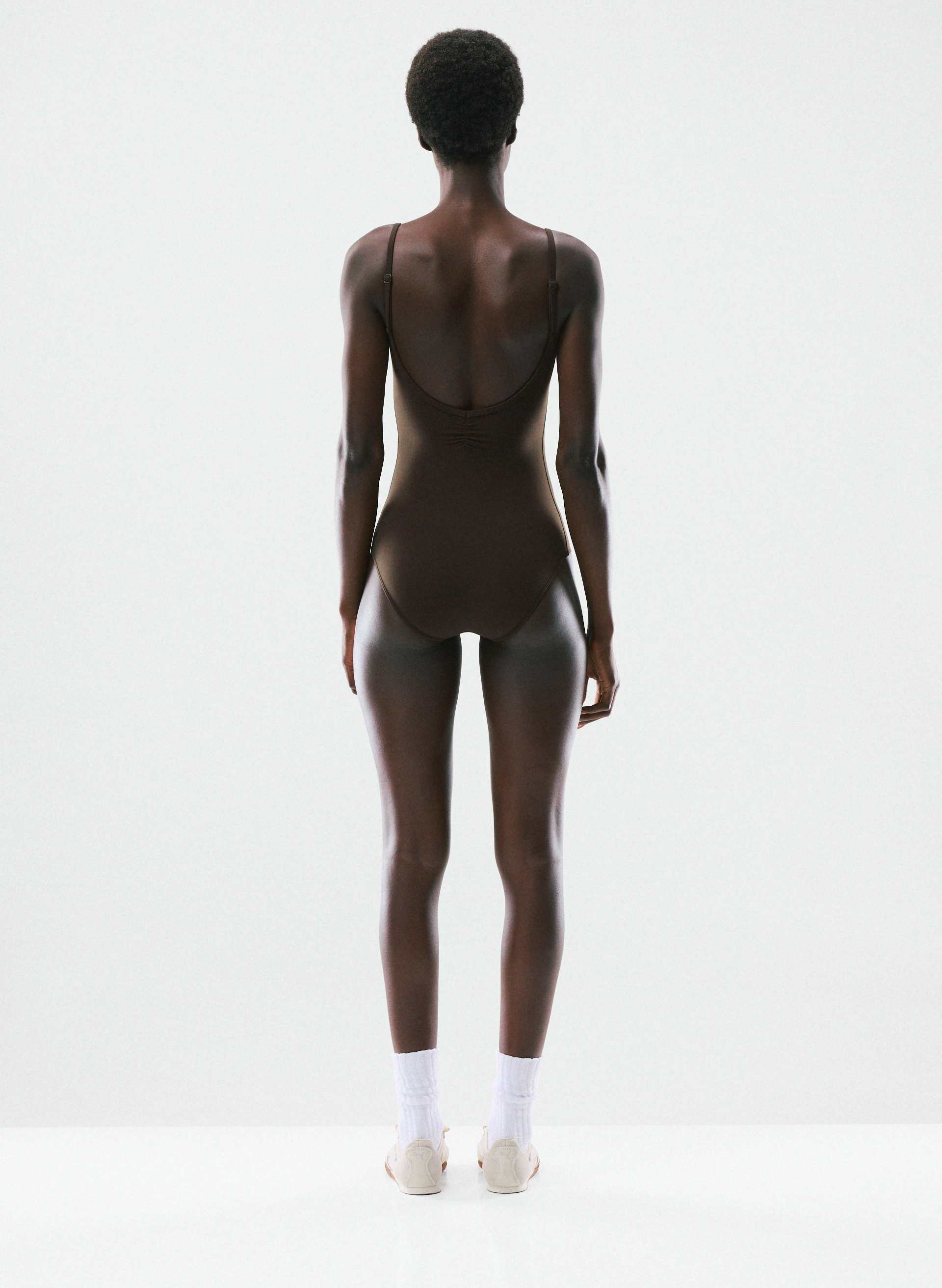 BUTTER GLISSADE CAMI BODYSUIT | Aritzia