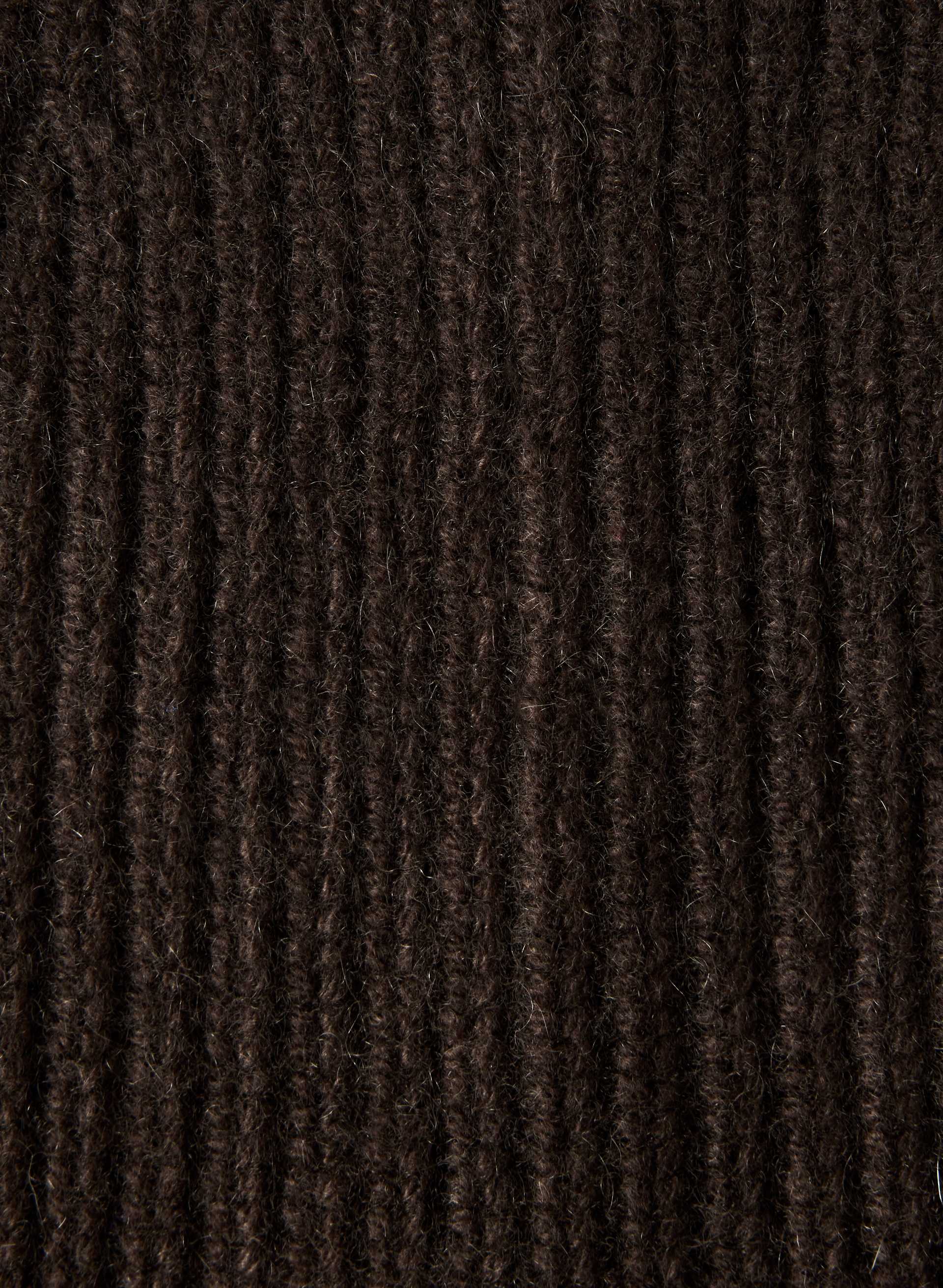 CASHMERE CRESTED BEANIE | Aritzia
