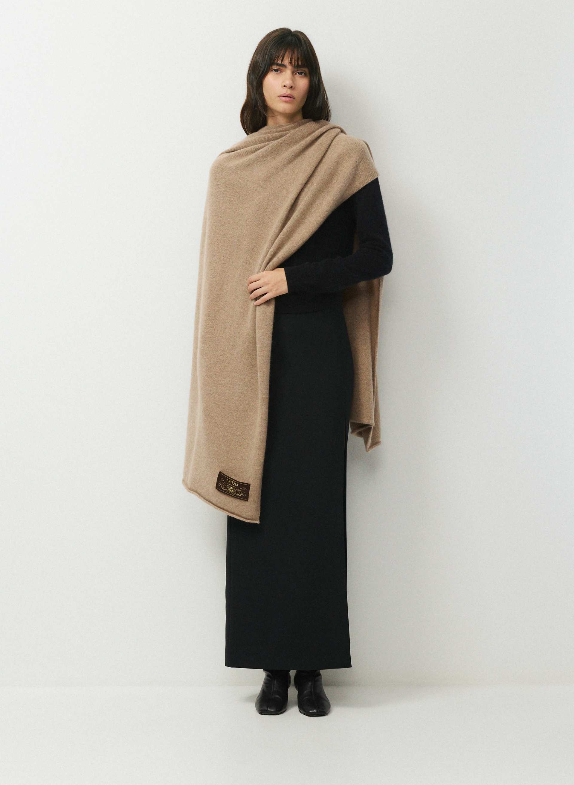 kaval カヴァル／blanket stole (cashmere100) Essential Cashmere Blanket Scarf | Aritzia US