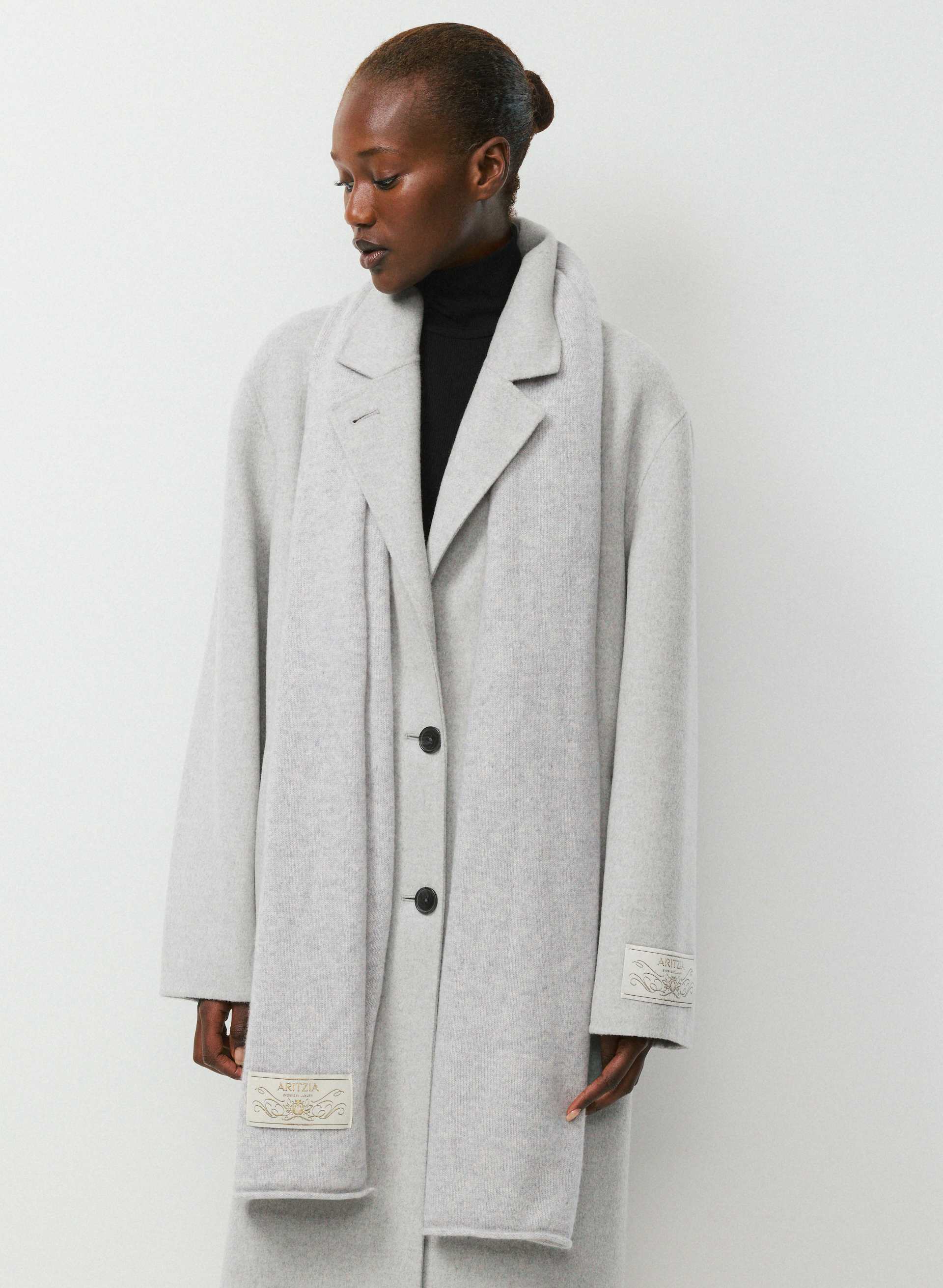 Essential Cashmere Millennia Large Scarf | Aritzia US