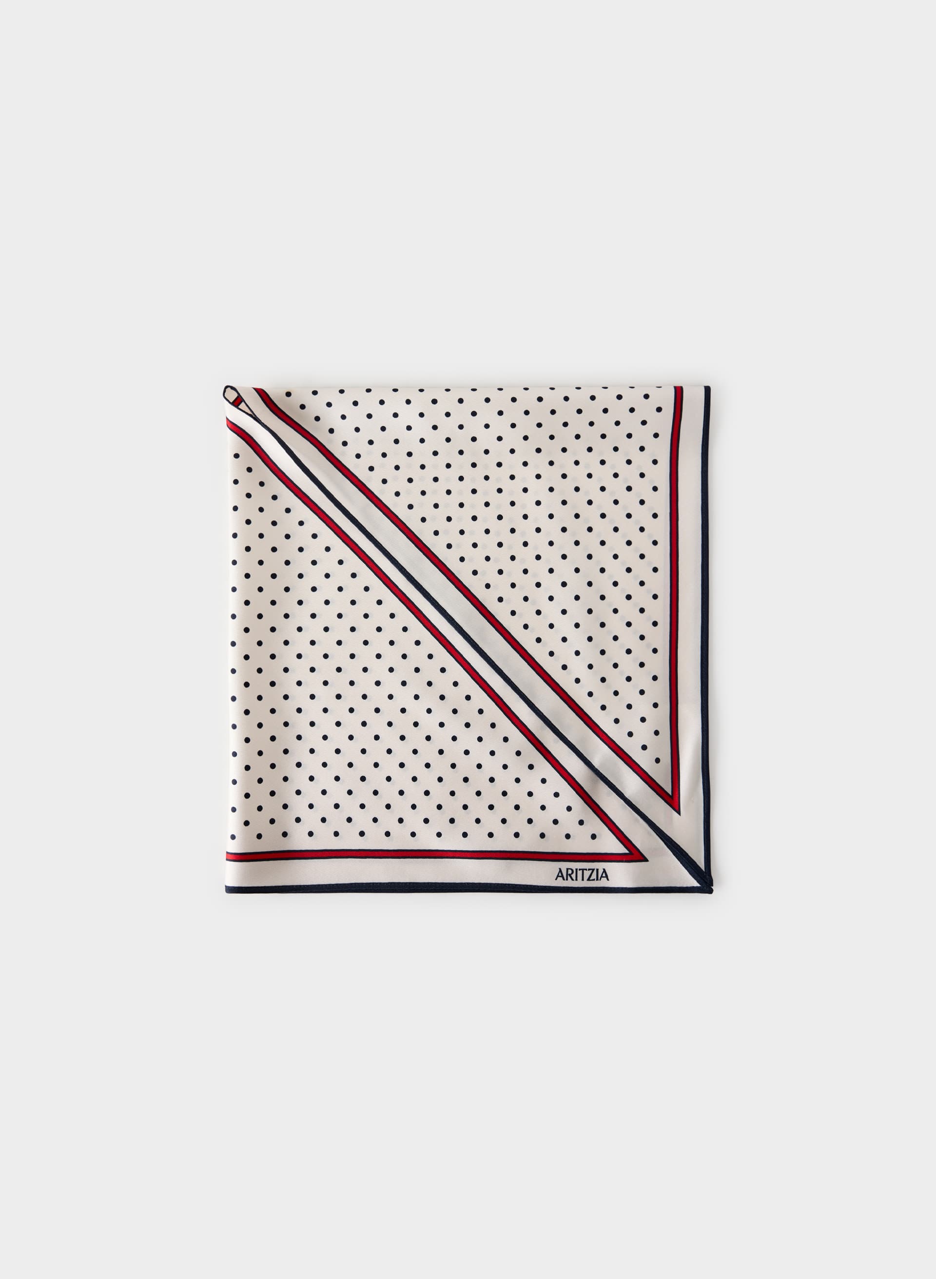 VITTI SILK TRIANGLE SCARF | Aritzia