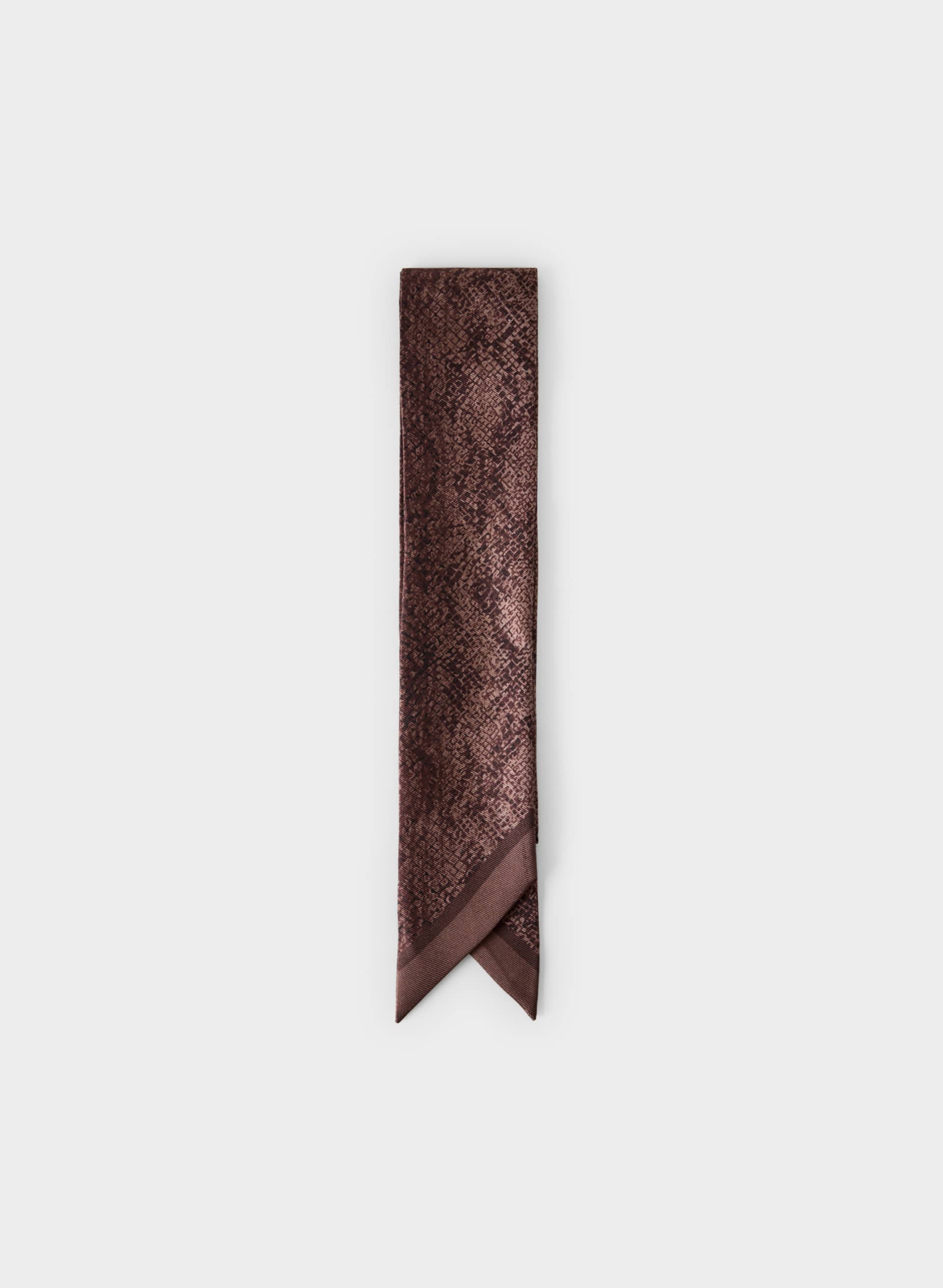 FOULARD ZÉNITH DE STYLE RUBAN EN SOIE | Aritzia