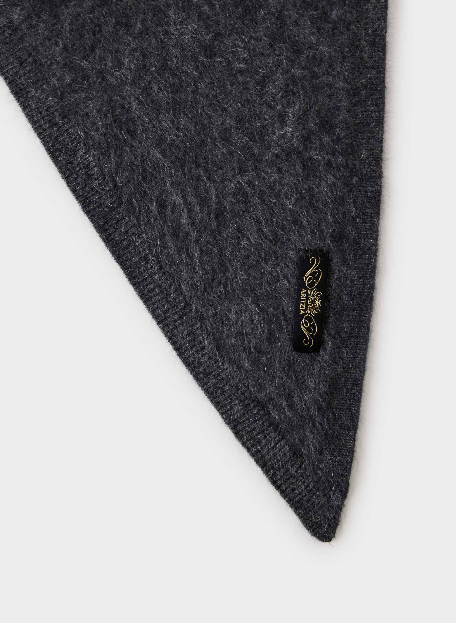 BRUSHED WOOL CASHMERE KEY LARGE SCARF | Aritzia