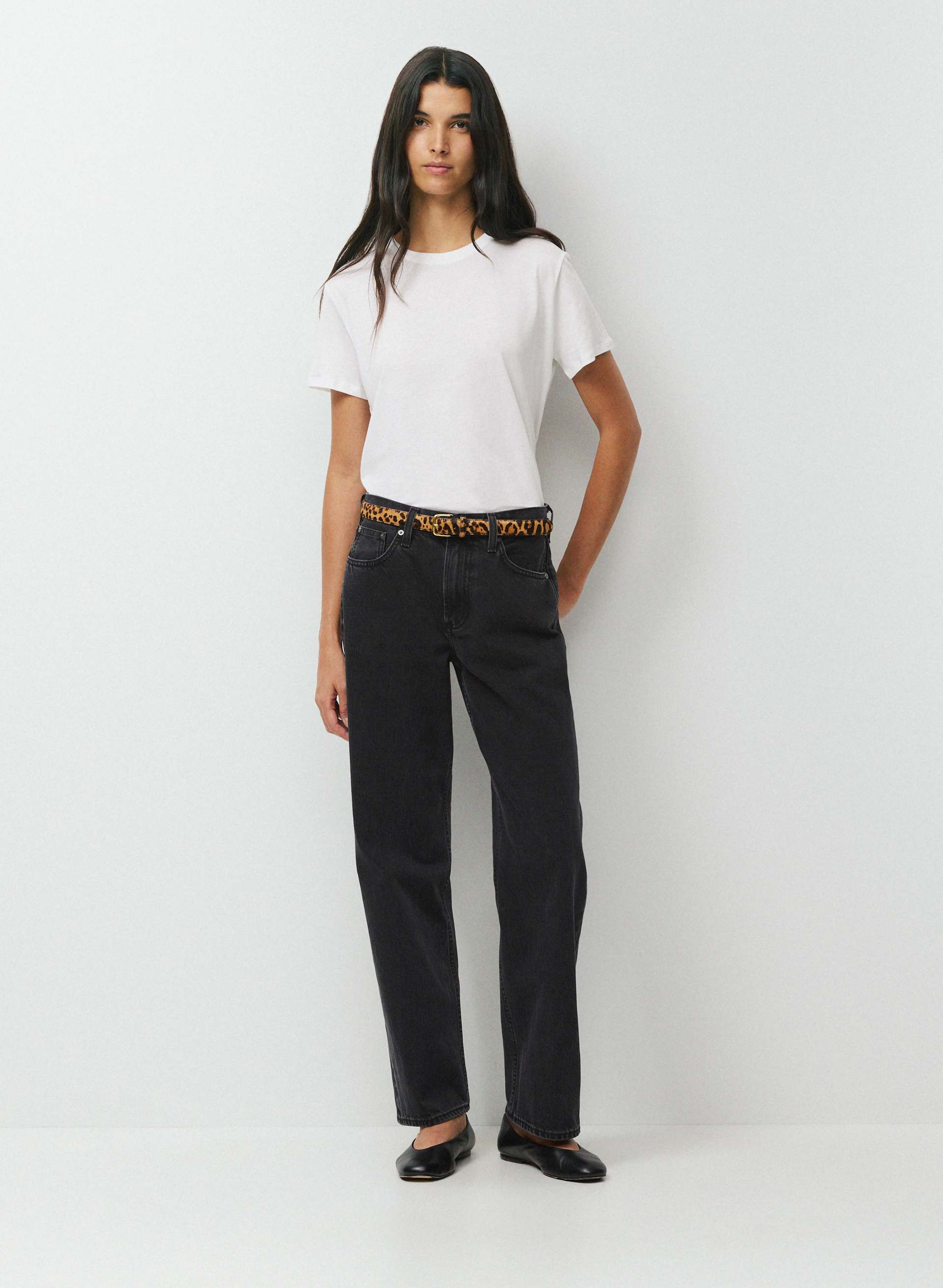 ESSENTIAL SOLID BRASS BELT | Aritzia