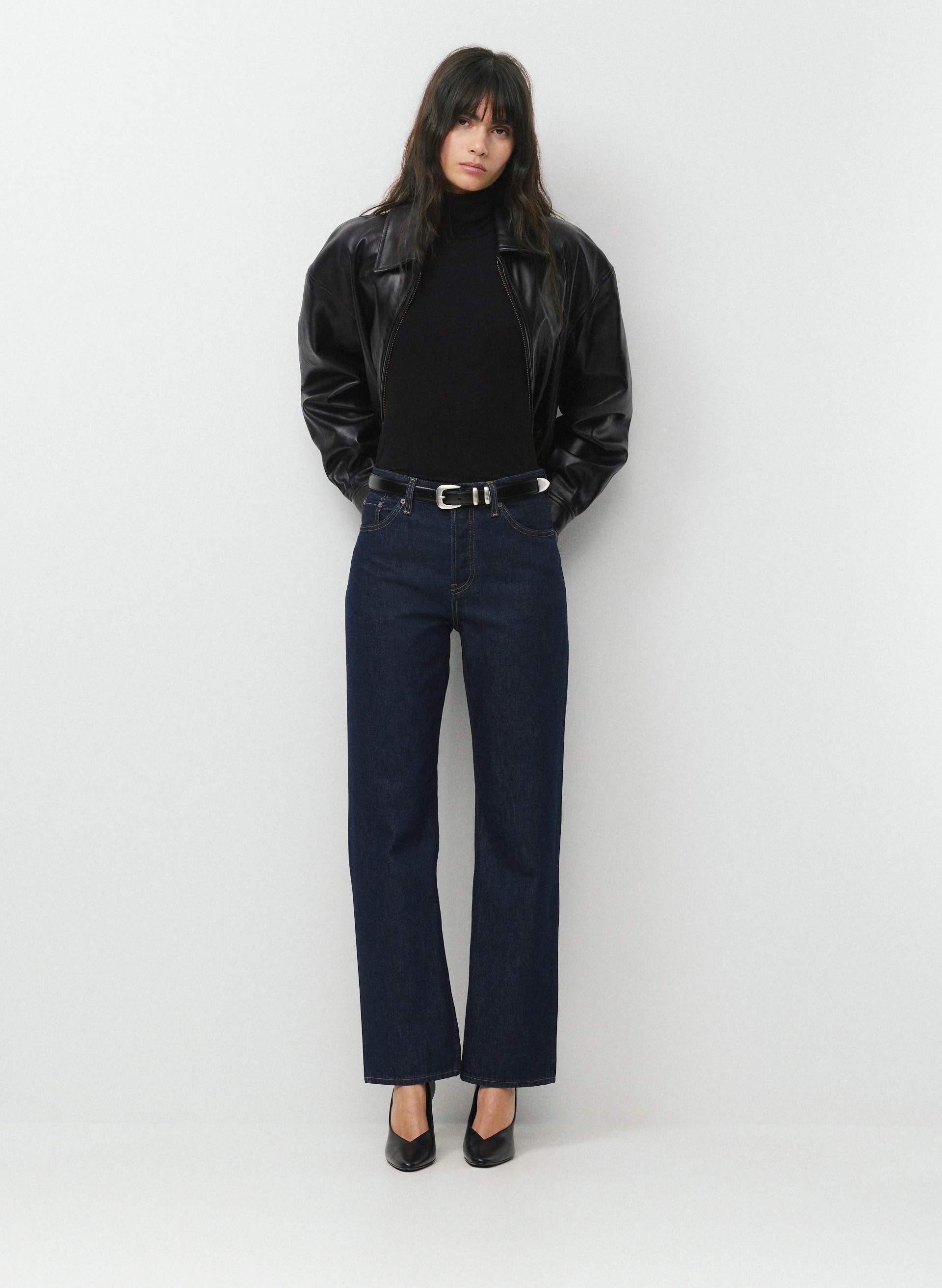 Atlast&Co SOLID BRASS BELT アットラスト　ベルト Legendary Solid Brass Leather Belt | Aritzia US