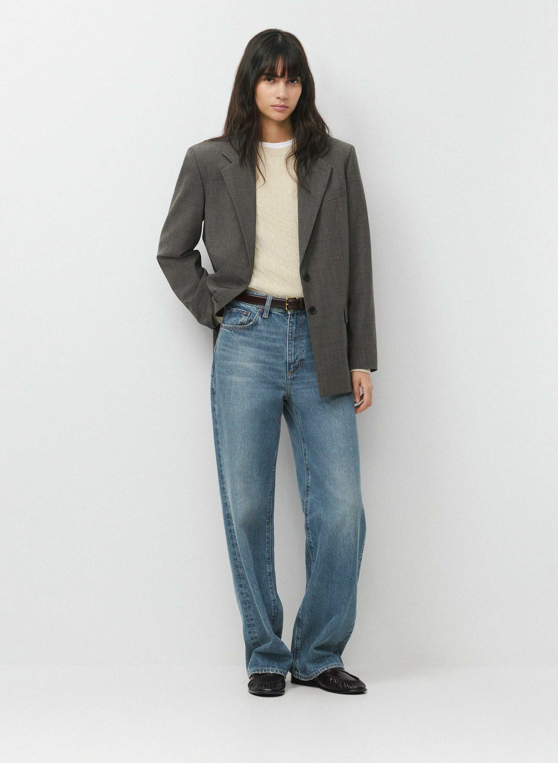ESSENTIAL SOLID BRASS LEATHER BELT | Aritzia