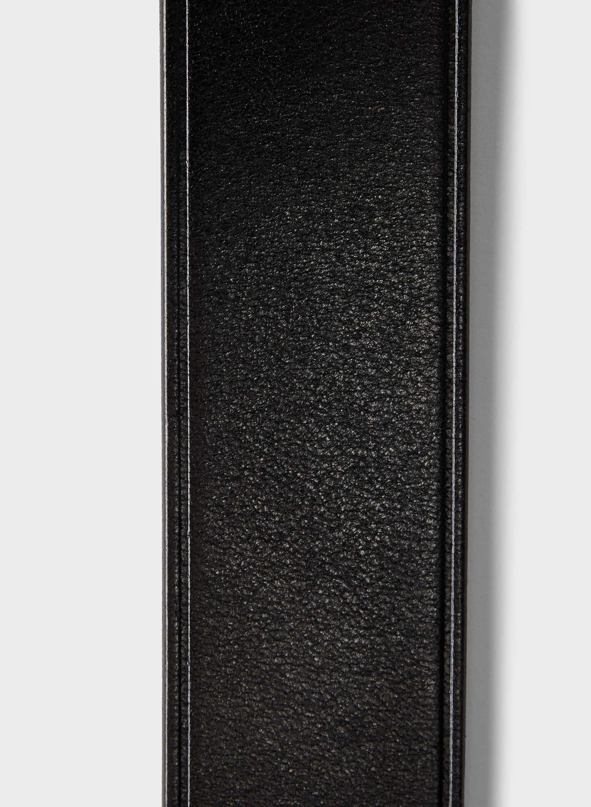 LINEAGE SOLID BRASS LEATHER BELT | Aritzia