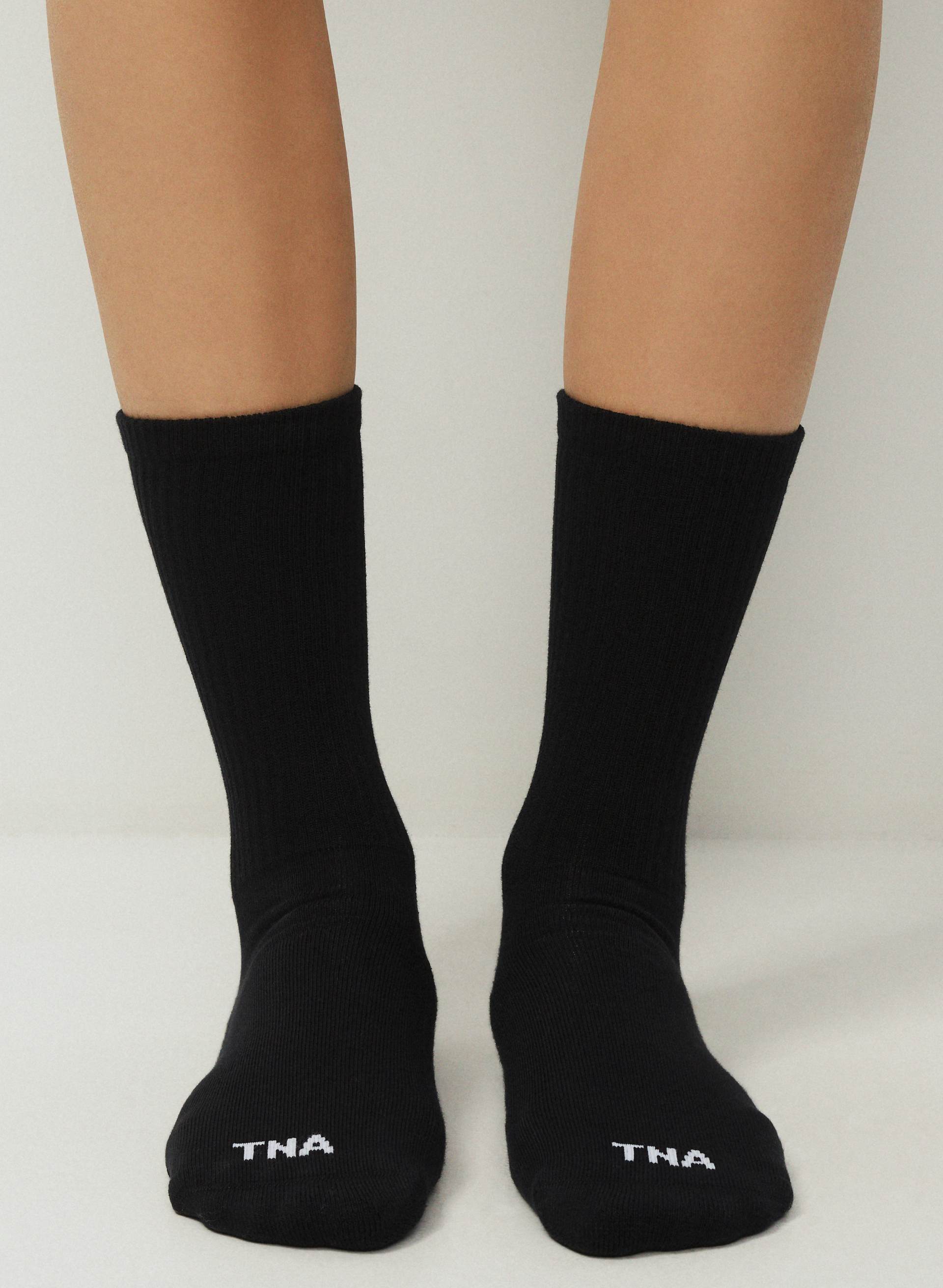 BEST-EVER CREW SOCK 5-PACK - Base Cotton™ everyday crew socks, 5-pack. 