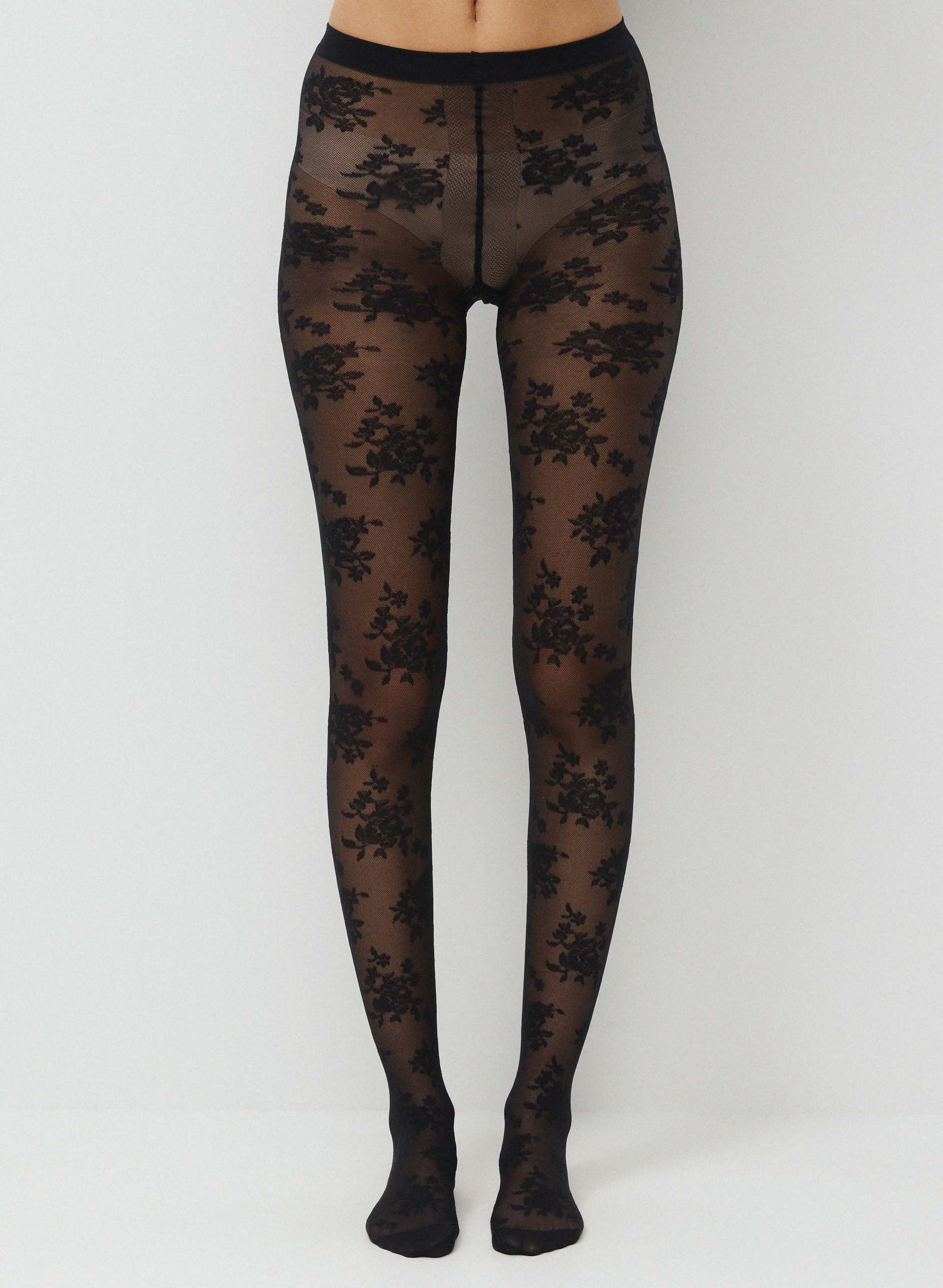 FLORET LACE TIGHTS | Aritzia