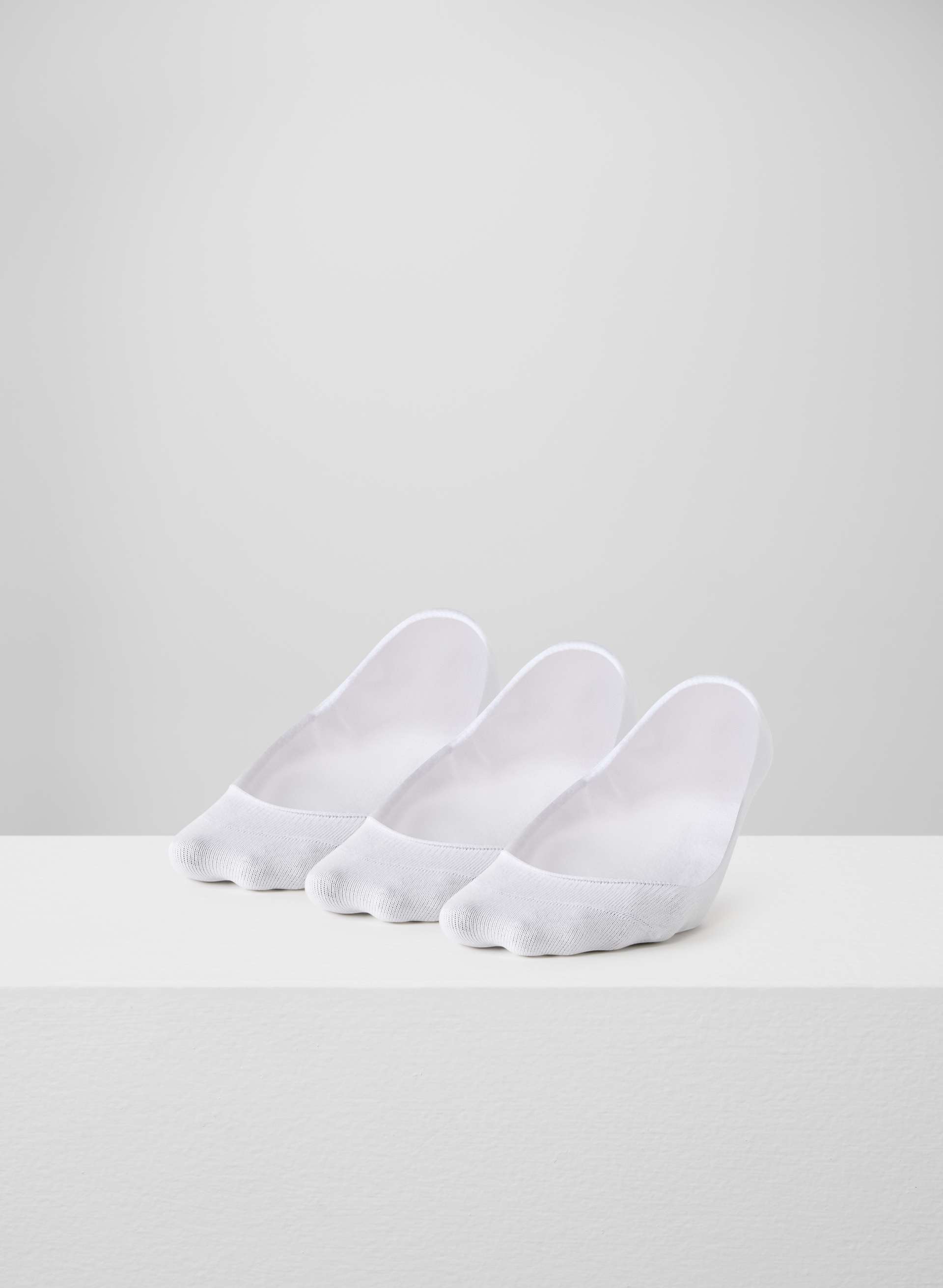 PAQUET DE 3 PAIRES DE BAS INVISIBLES DAILY - Paquet de 3 paires de bas invisibles en coton Supima®. 