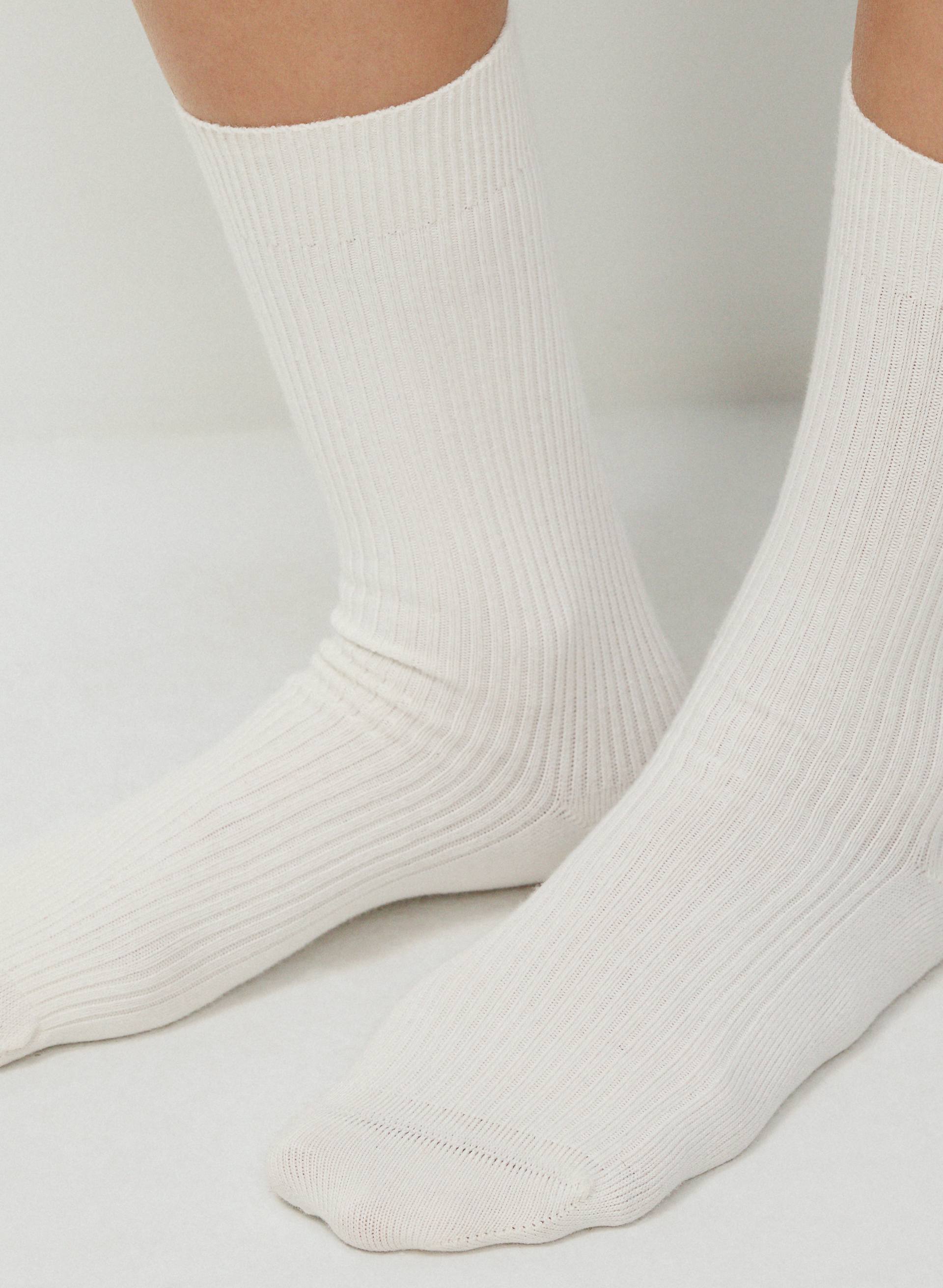 DAILY RIB CREW SOCK 3-PACK | Aritzia