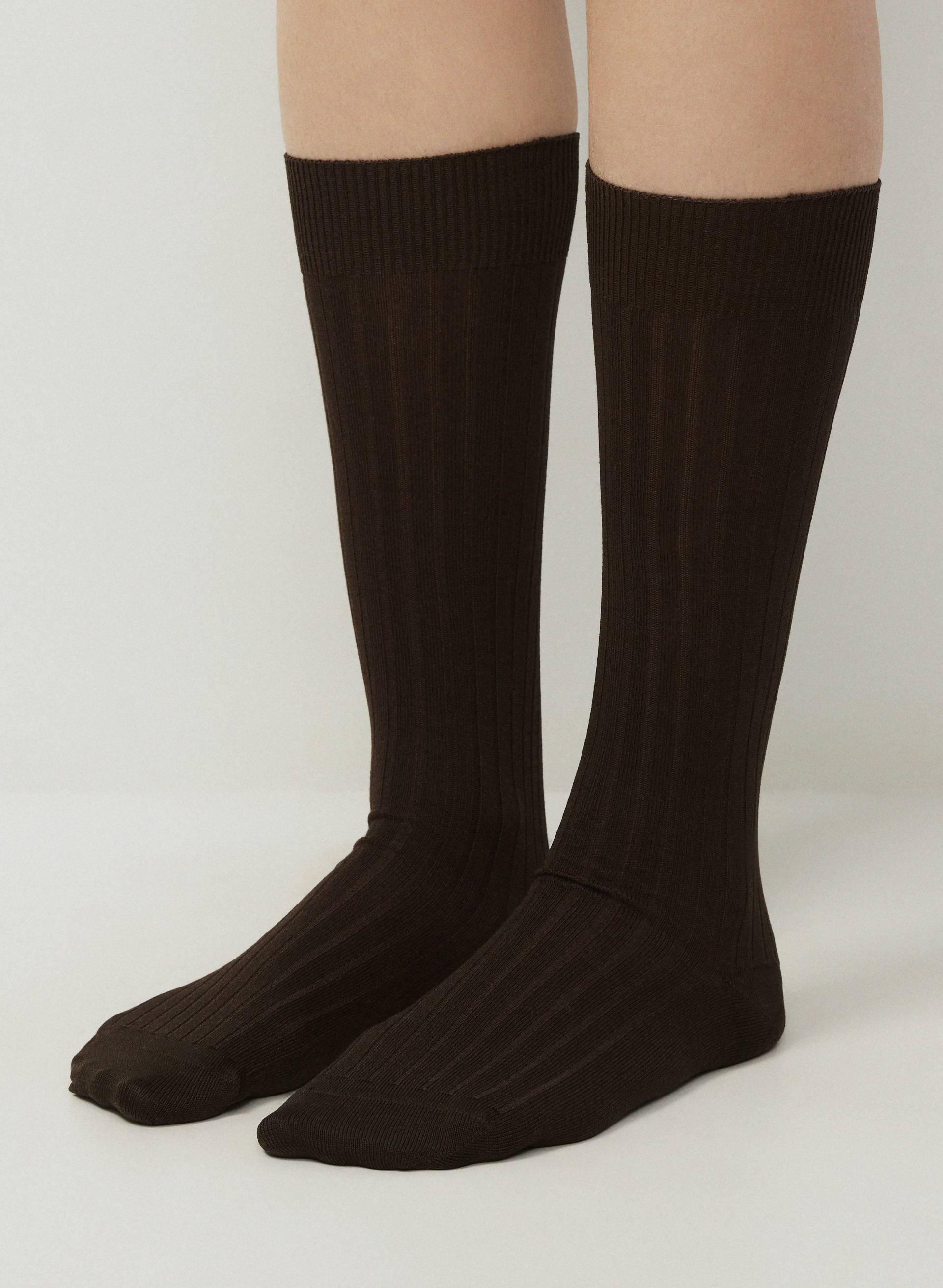 DRESSY WIDE RIB MID-CALF SOCK 2-PACK | Aritzia