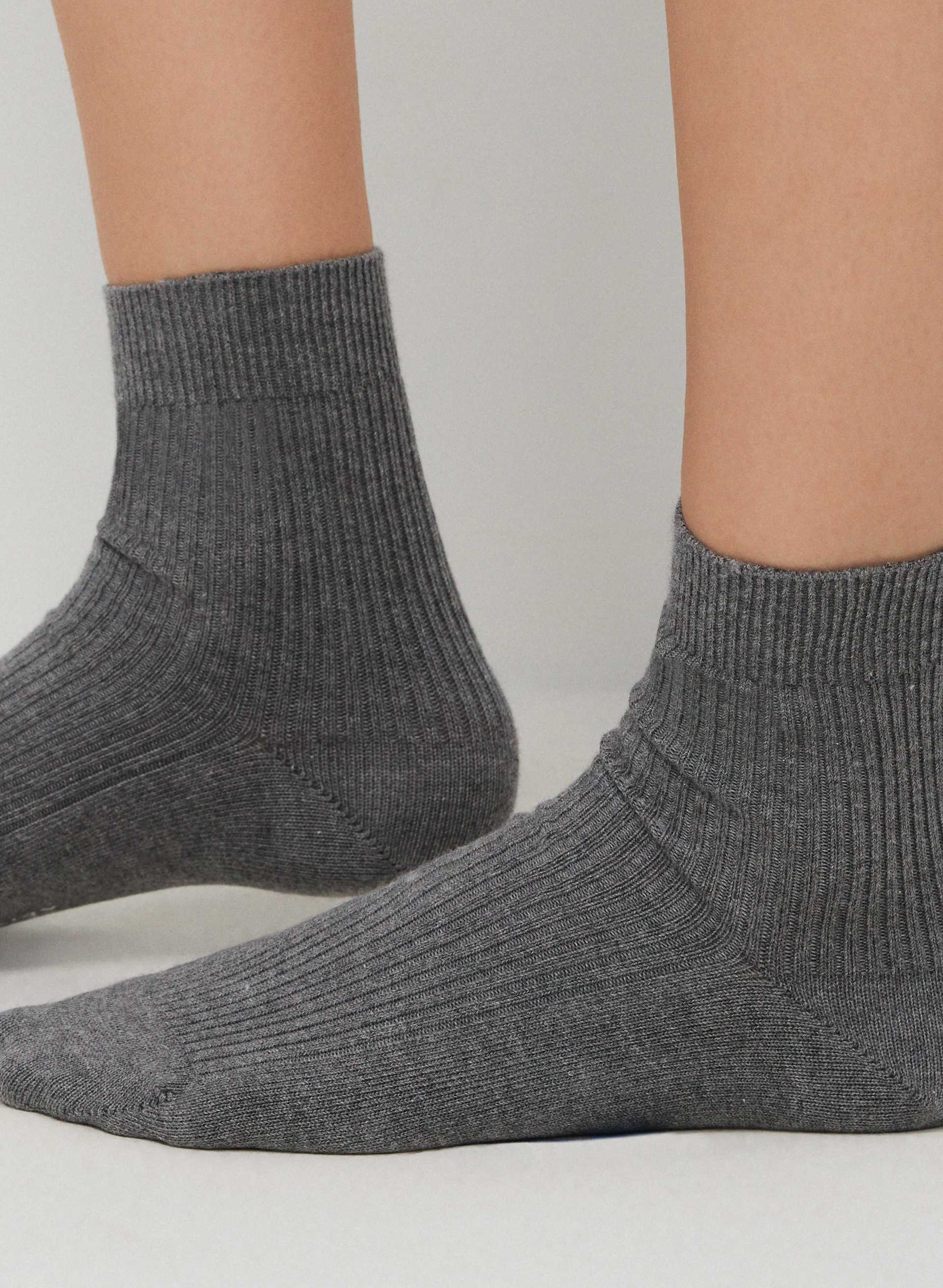 DAILY RIB ANKLE SOCK 3-PACK | Aritzia