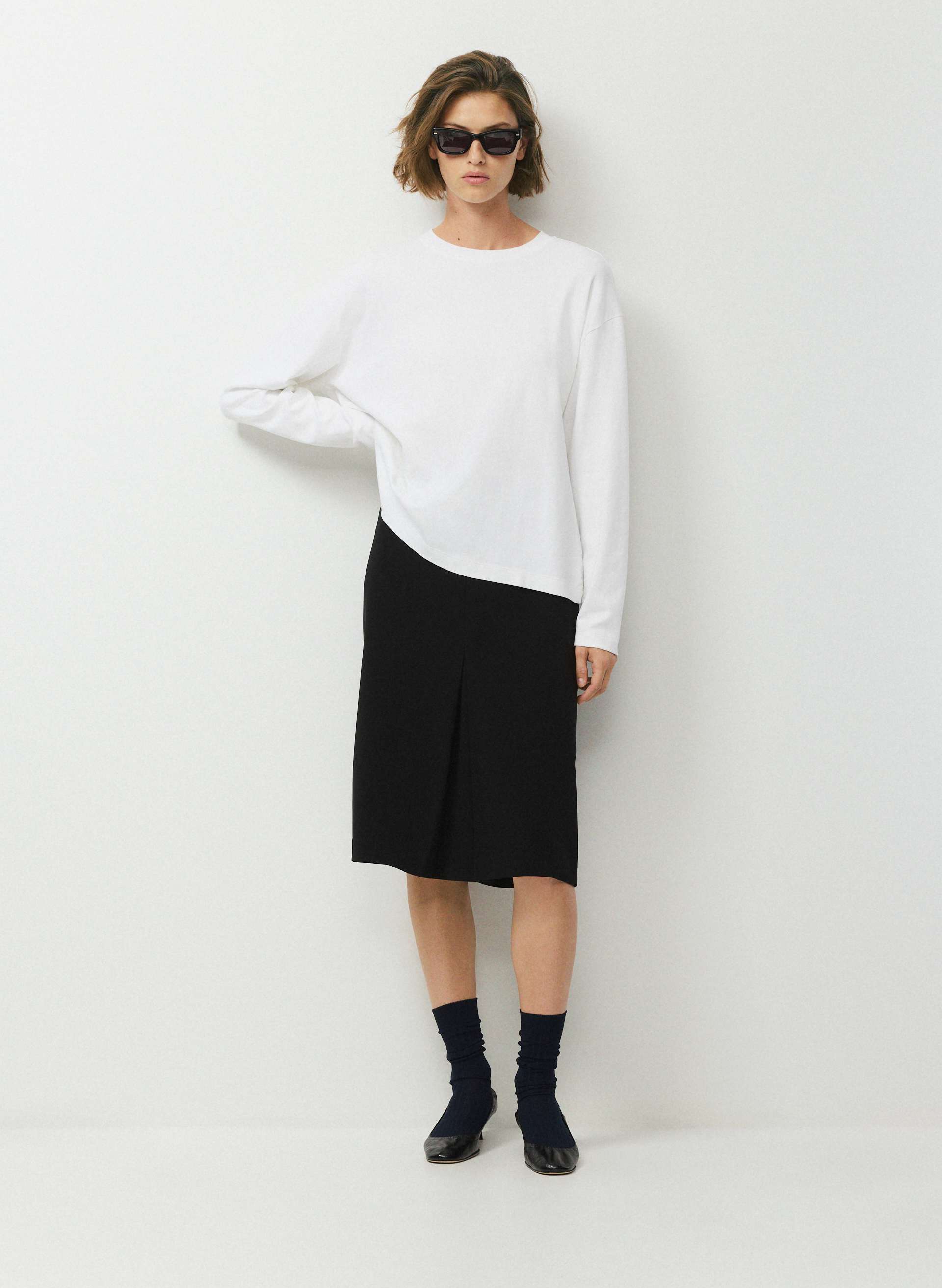 DRESSY WIDE RIB CREW SOCK 2-PACK | Aritzia