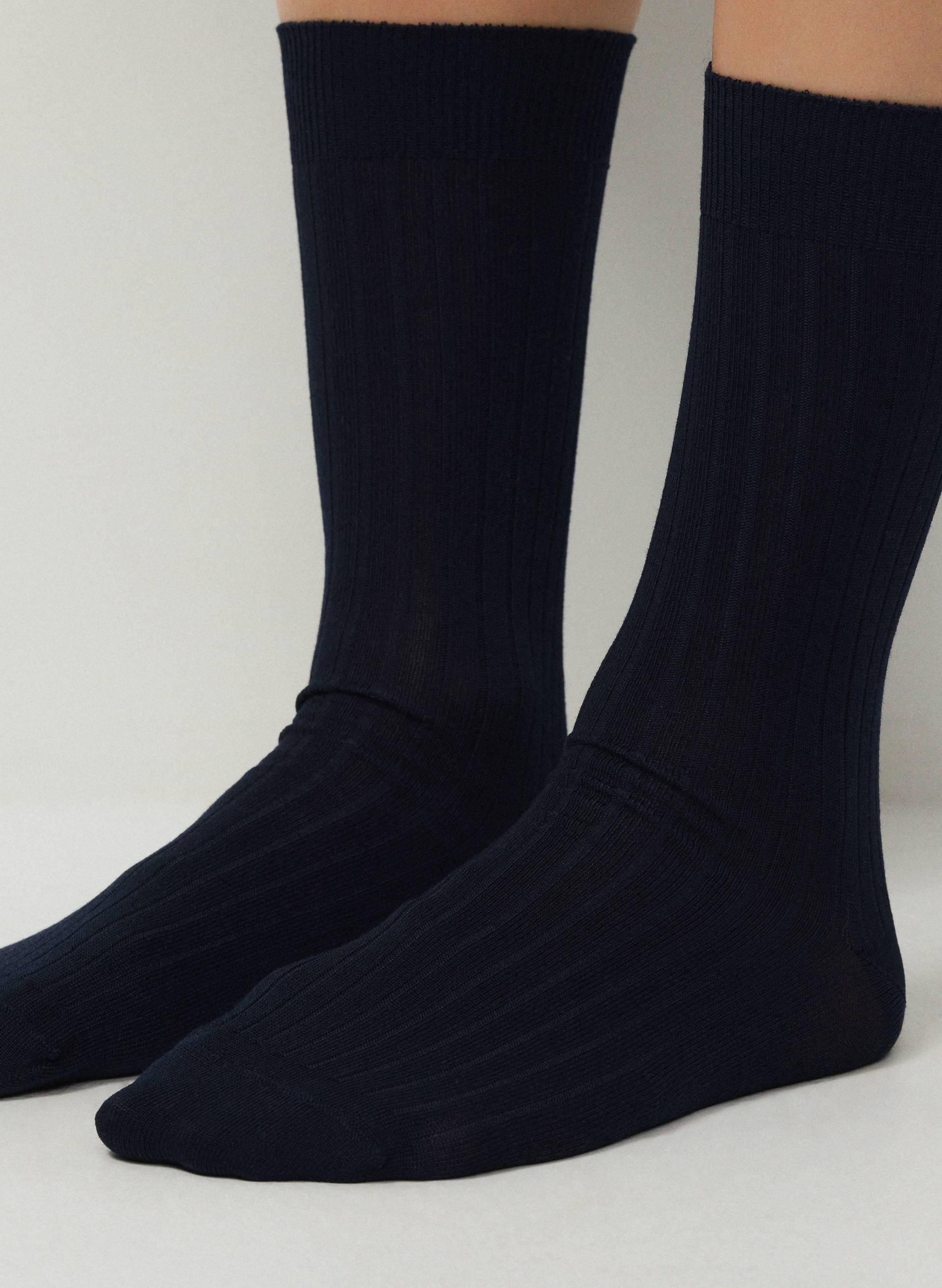 DRESSY WIDE RIB CREW SOCK 2-PACK | Aritzia
