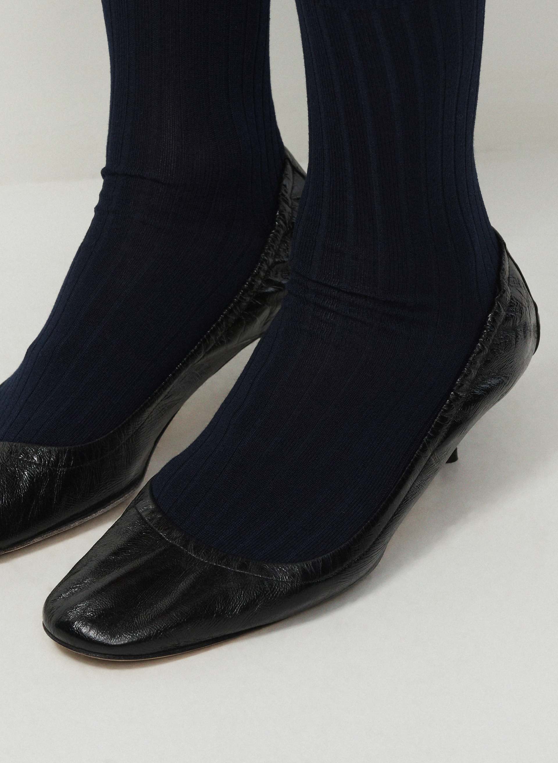 DRESSY WIDE RIB CREW SOCK 2-PACK | Aritzia